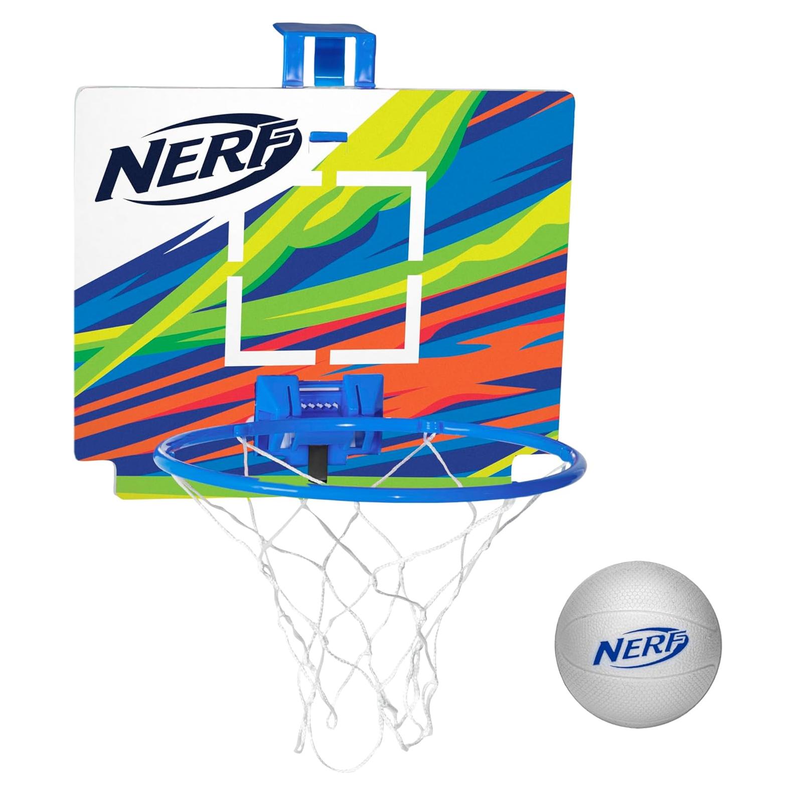 Aro de Baloncesto Mini Nerfoop Nerf - Juego Interior Azul