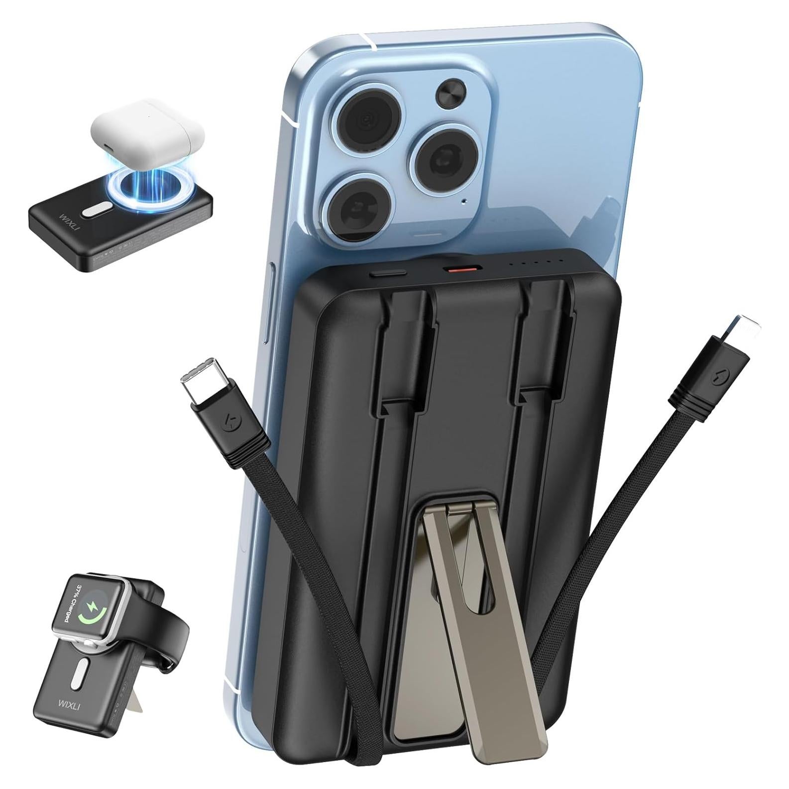 Cargador Portátil Inalámbrico WIXLI T18 10000mAh Carga Rápida