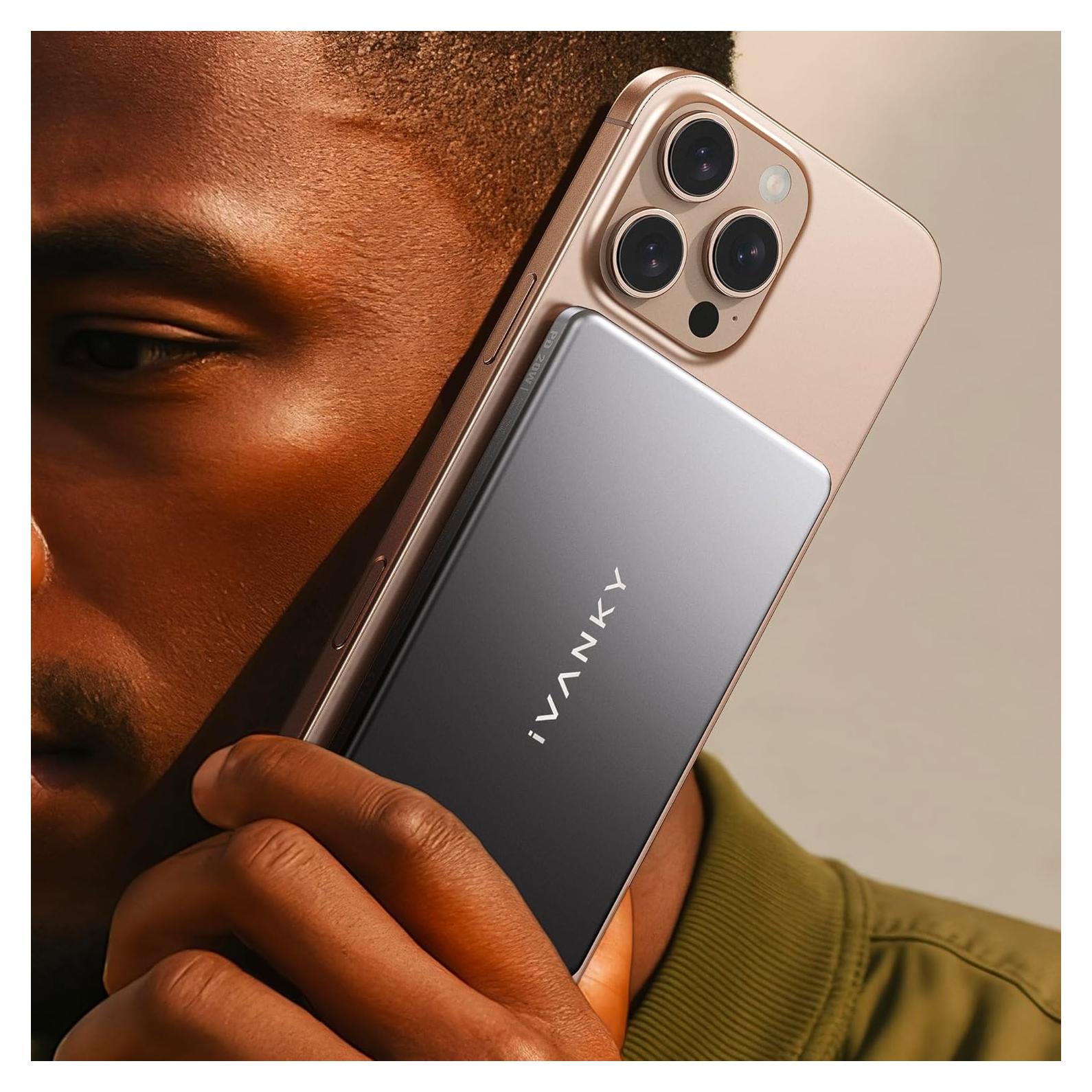 Cargador Portátil iVANKY 5000mAh MagSafe Carga Rápida