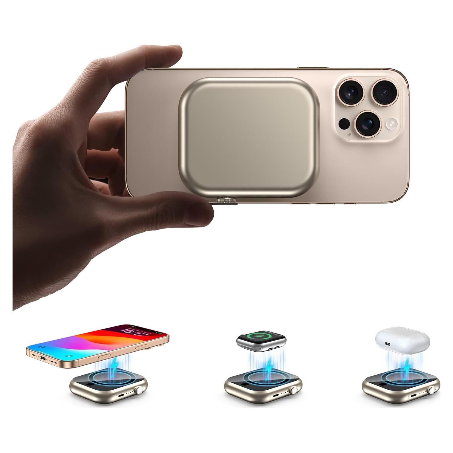 Banco de Poder Magnético 10000mAh MagSafe Dongguan M01