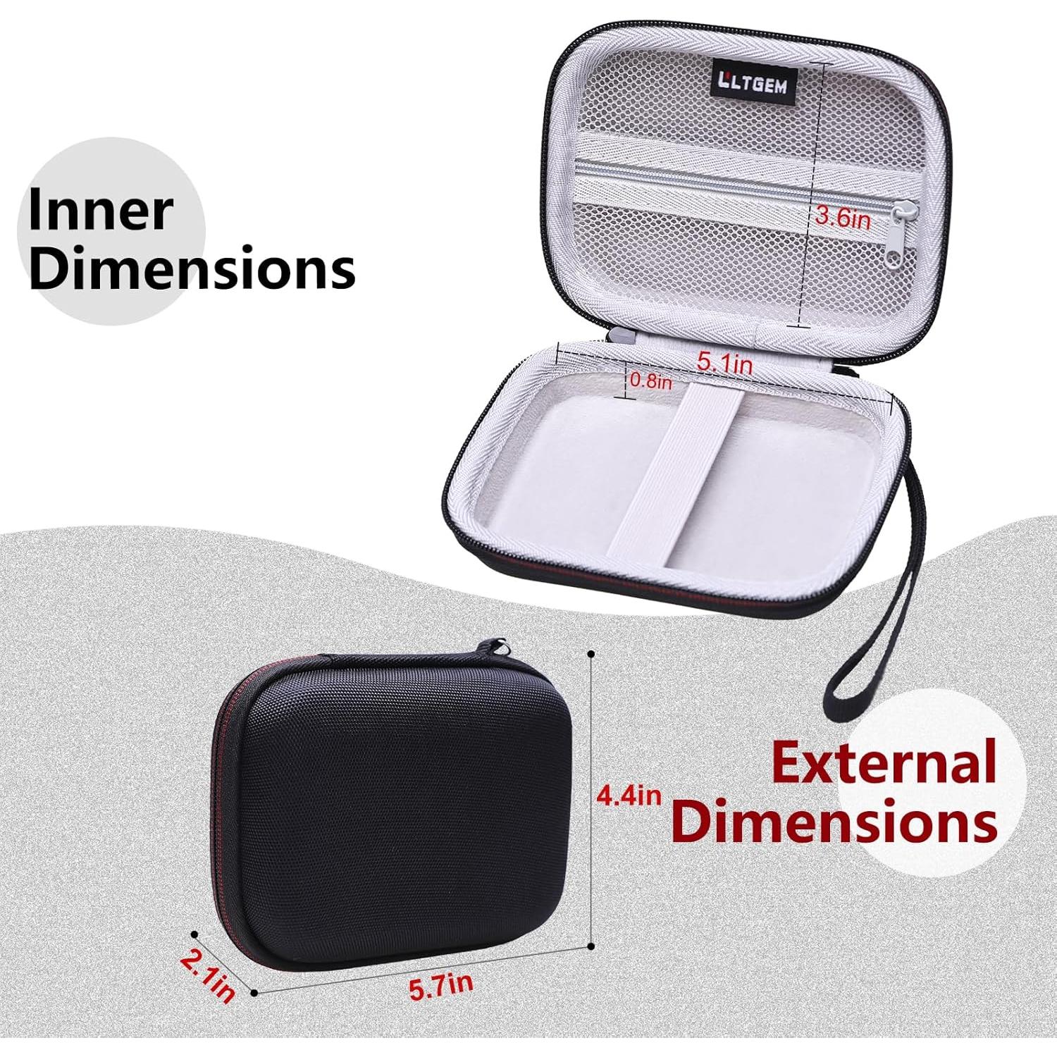 Funda LTGEM para Power Bank Anker MagGo 633/622/621/321 - Negro y Gris