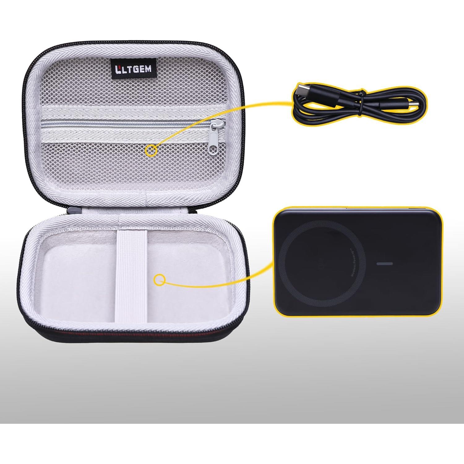 Funda LTGEM para Power Bank Anker MagGo 633/622/621/321 - Negro y Gris