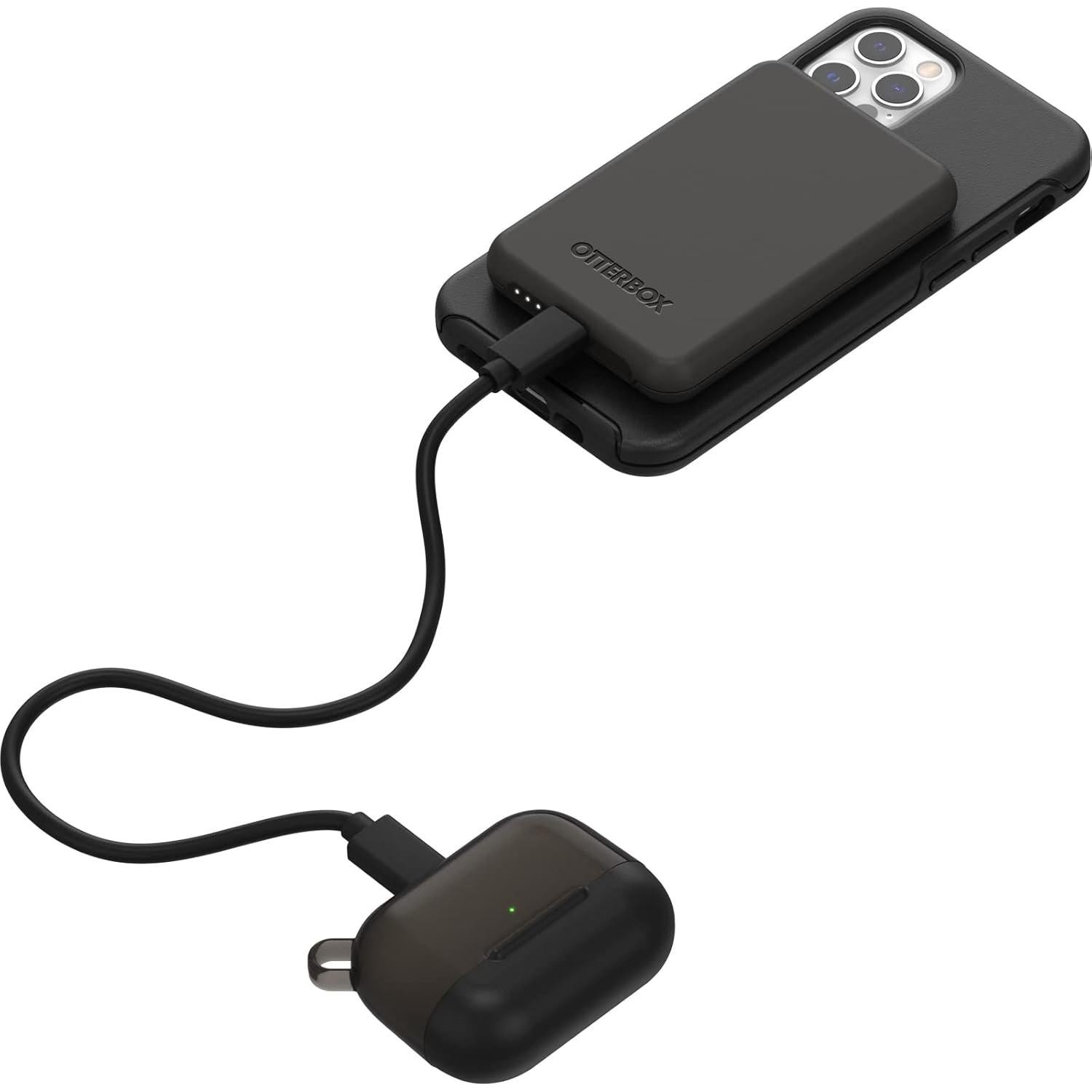 Banco de Energía Inalámbrico OtterBox MagSafe 3000 mAh Negro