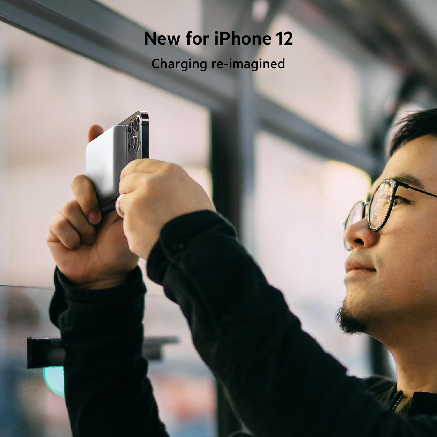 Cargador Portátil Inalámbrico MagSafe Belkin 2500mAh Blanco