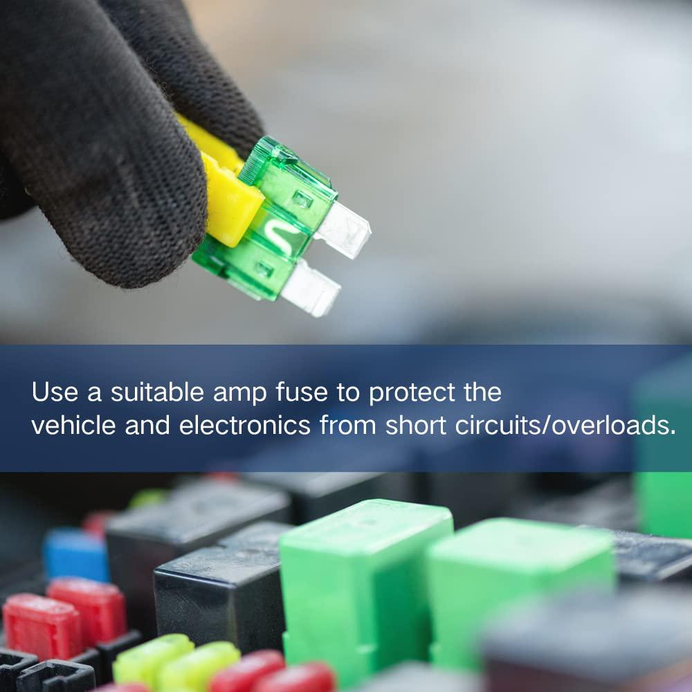 Kit de 80 Fusibles Mini Automotrices ZIPCCI 1A-40A