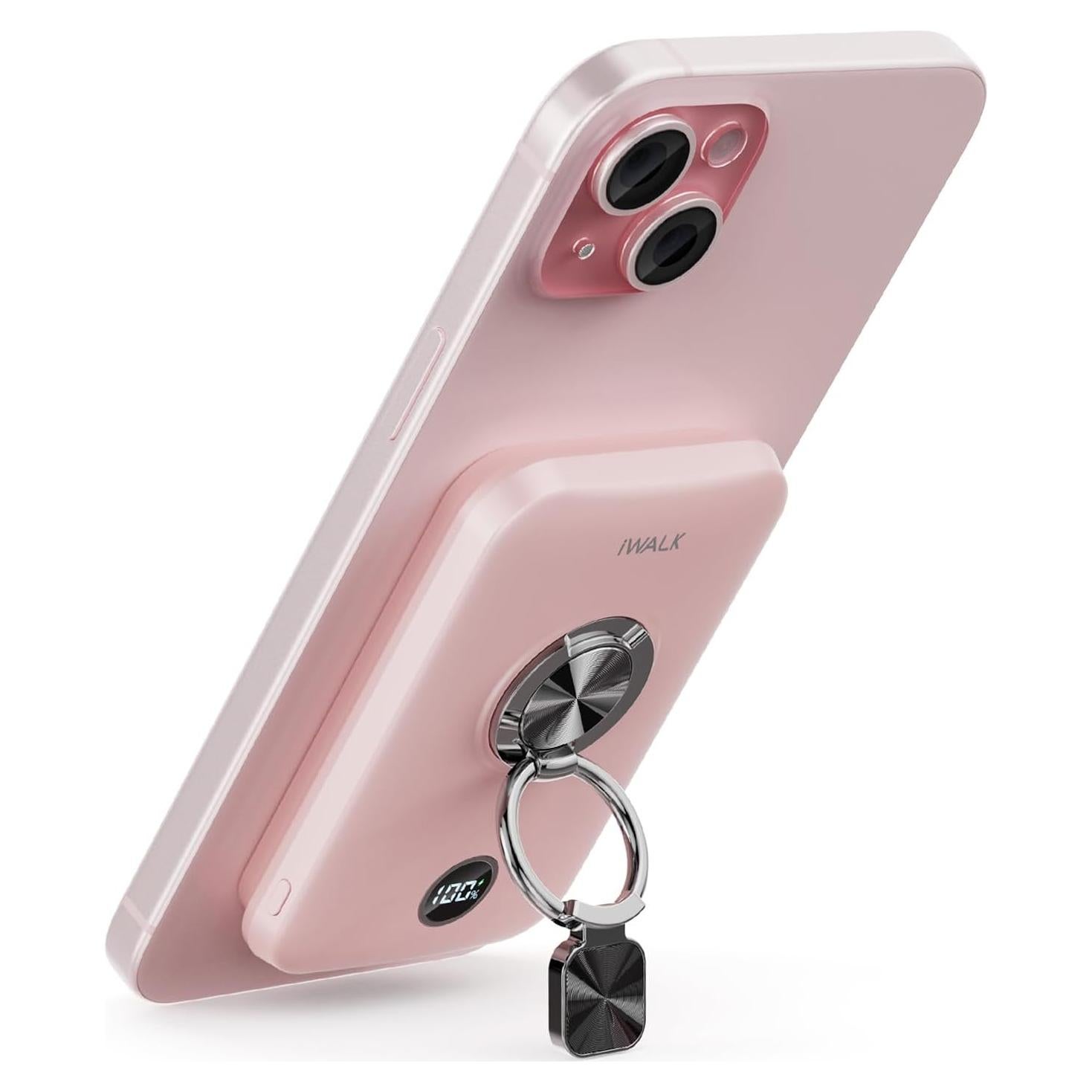 Cargador Portátil Magnético iWALK 10,000mAh para iPhone 16/15/14/13/12