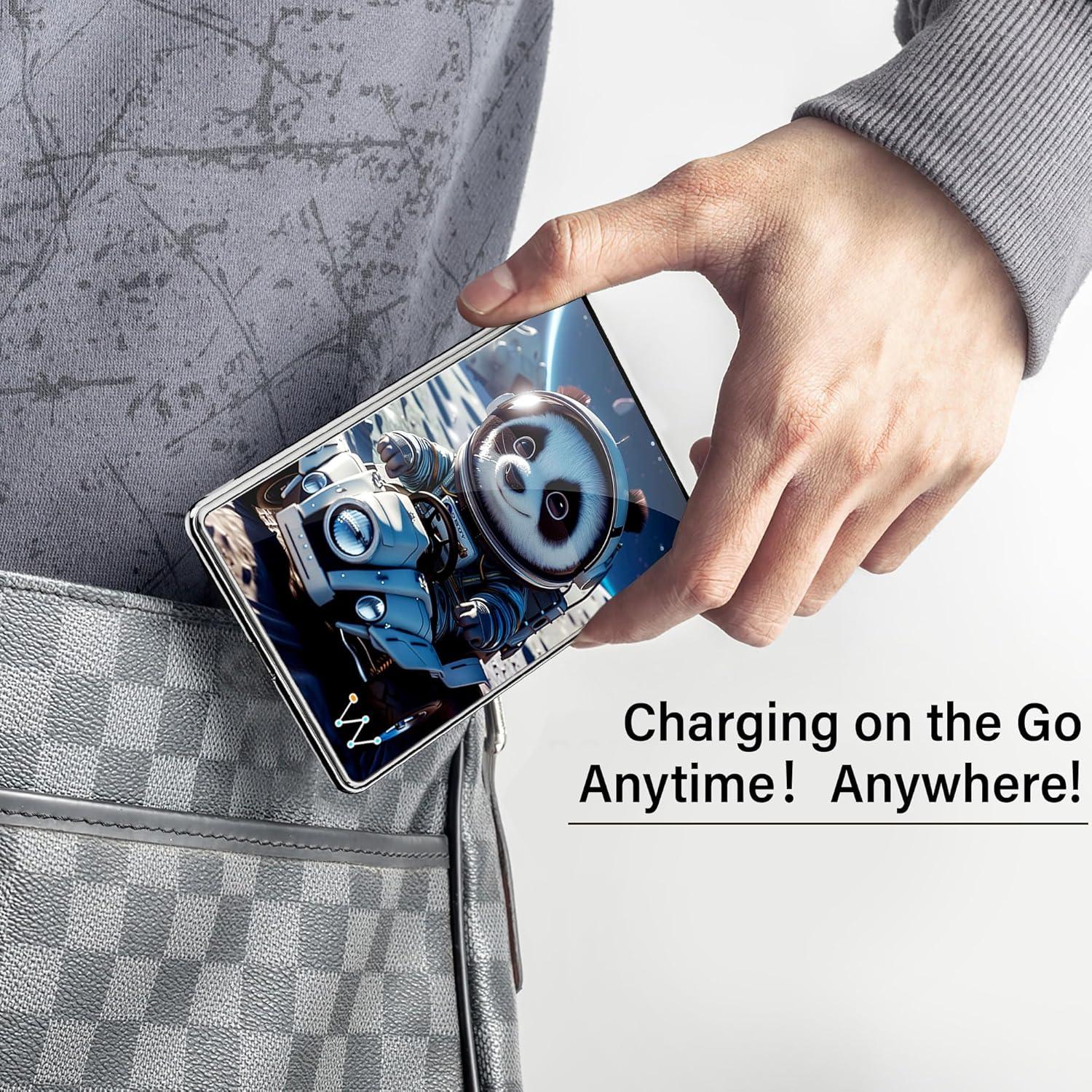 Cargador Portátil Inalámbrico LUCKYDUO 5000mAh Magnético