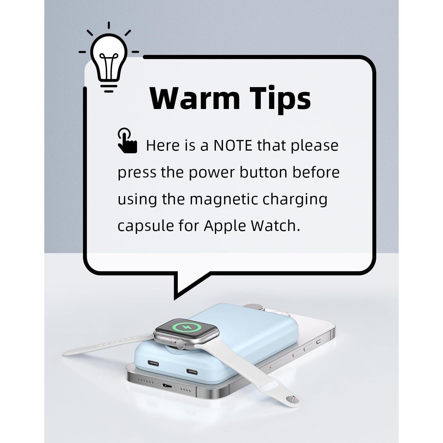 Cargador Portátil Magnético 10000mAh Innostyle Carga Rápida