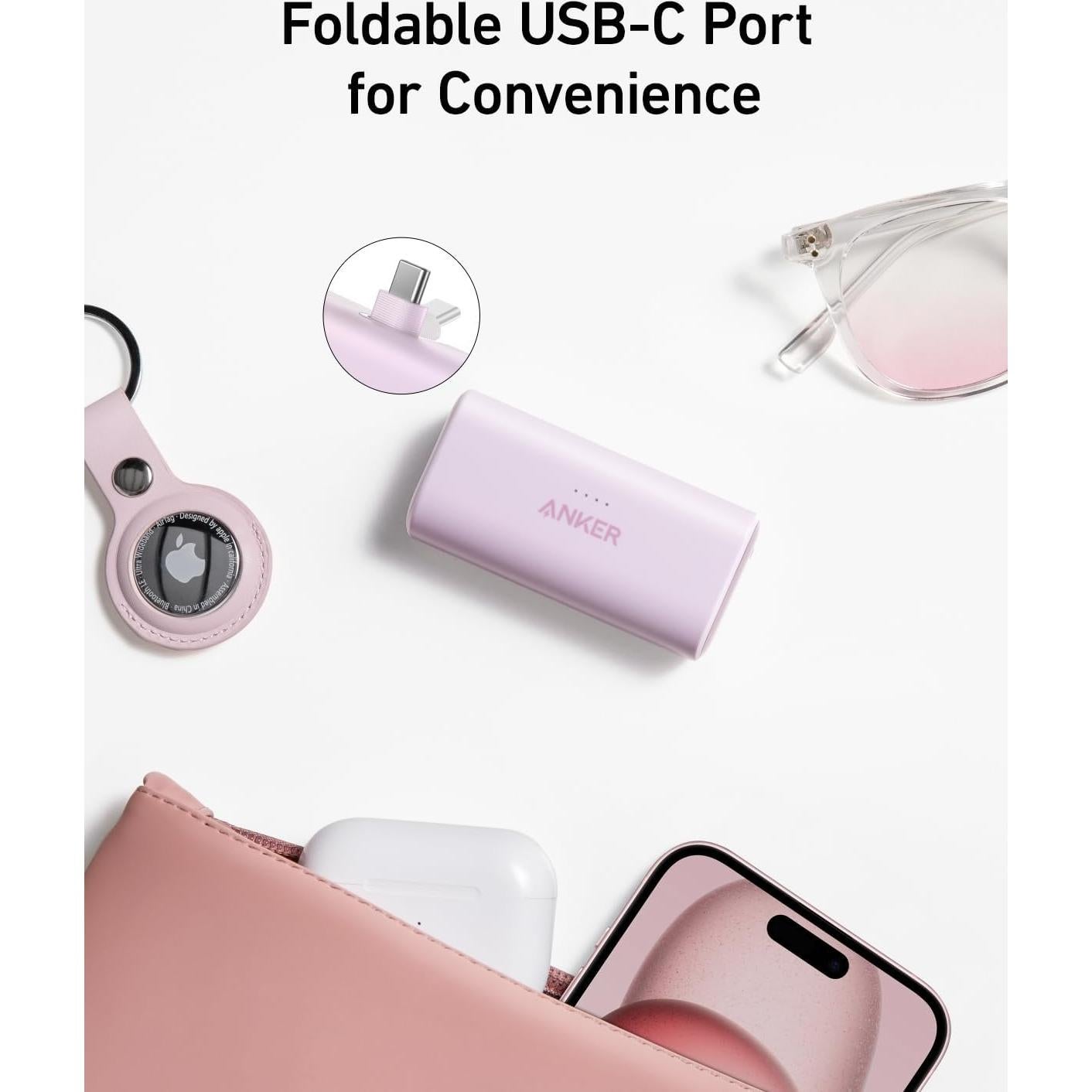 Batería Externa Anker MagGo 10,000mAh para Apple Watch