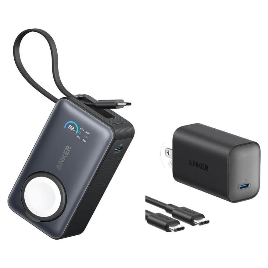 Batería Externa Anker MagGo 10,000mAh para Apple Watch