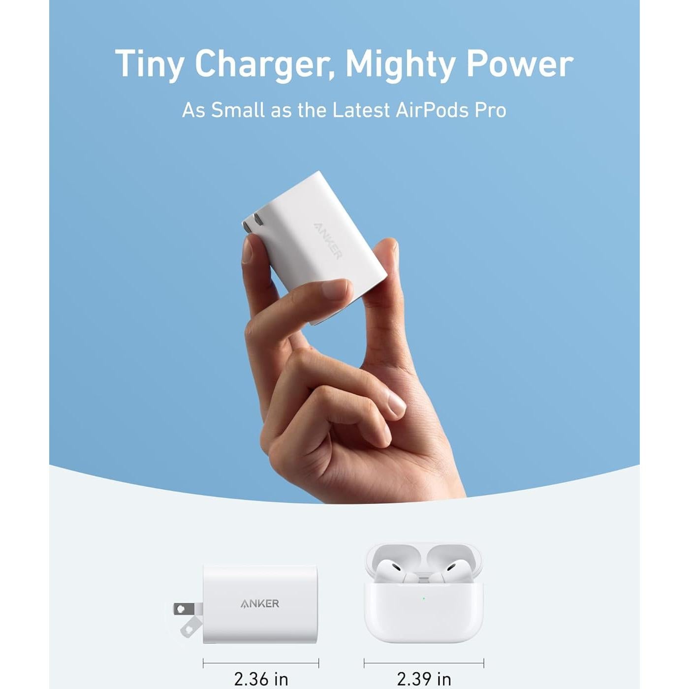 Batería Externa Anker MagGo 10,000mAh para Apple Watch