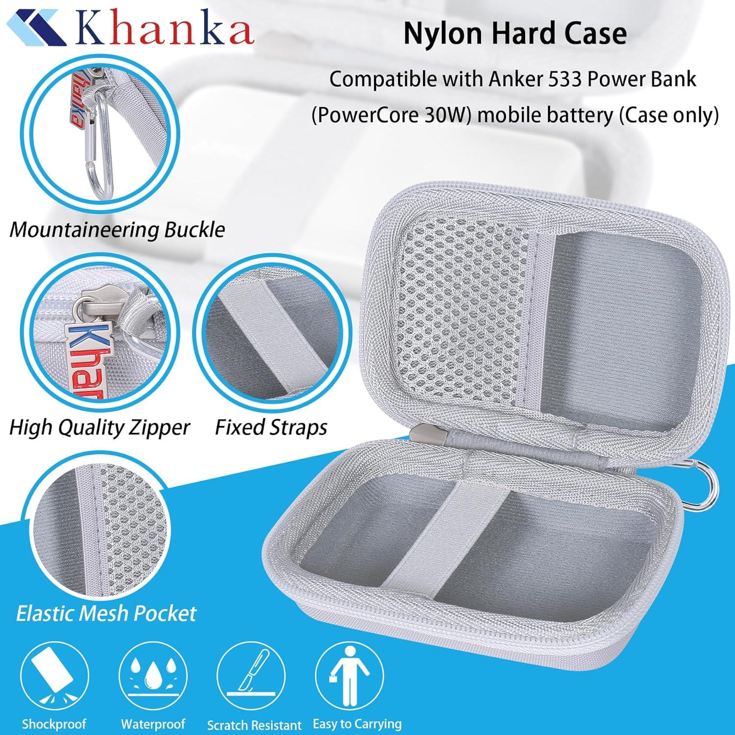 Funda Dura Khanka para Batería Portátil Anker 10000mAh