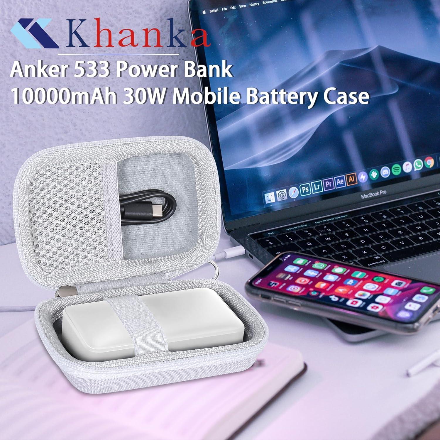 Funda Dura Khanka para Batería Portátil Anker 10000mAh