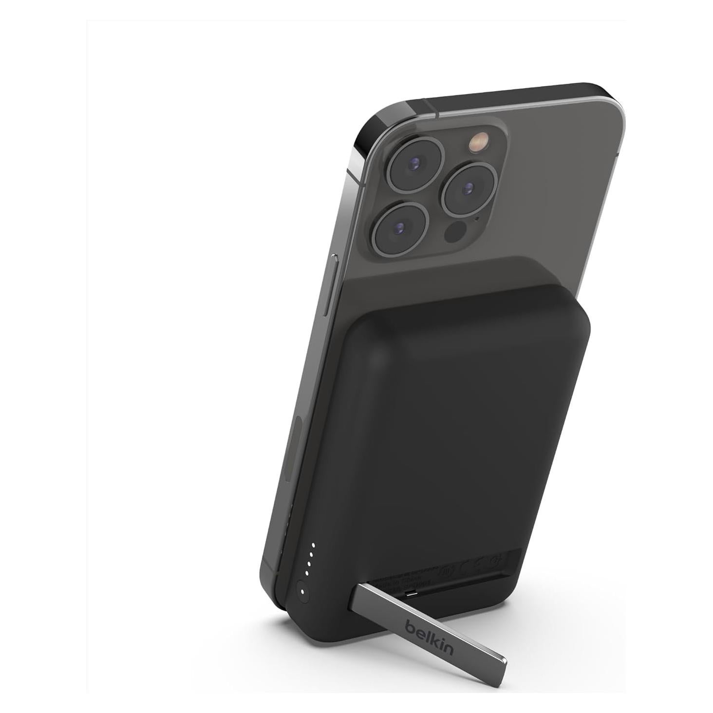 Cargador Portátil Belkin MagSafe 5000 mAh Inalámbrico Negro