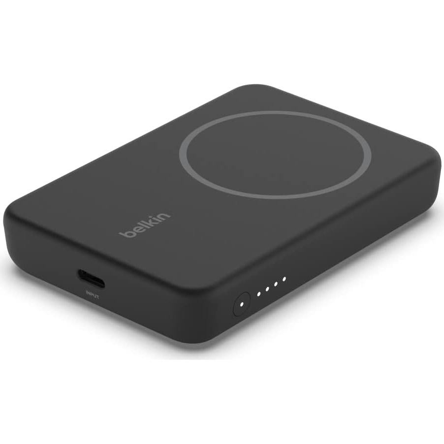 Cargador Portátil Belkin MagSafe 5000 mAh Inalámbrico Negro