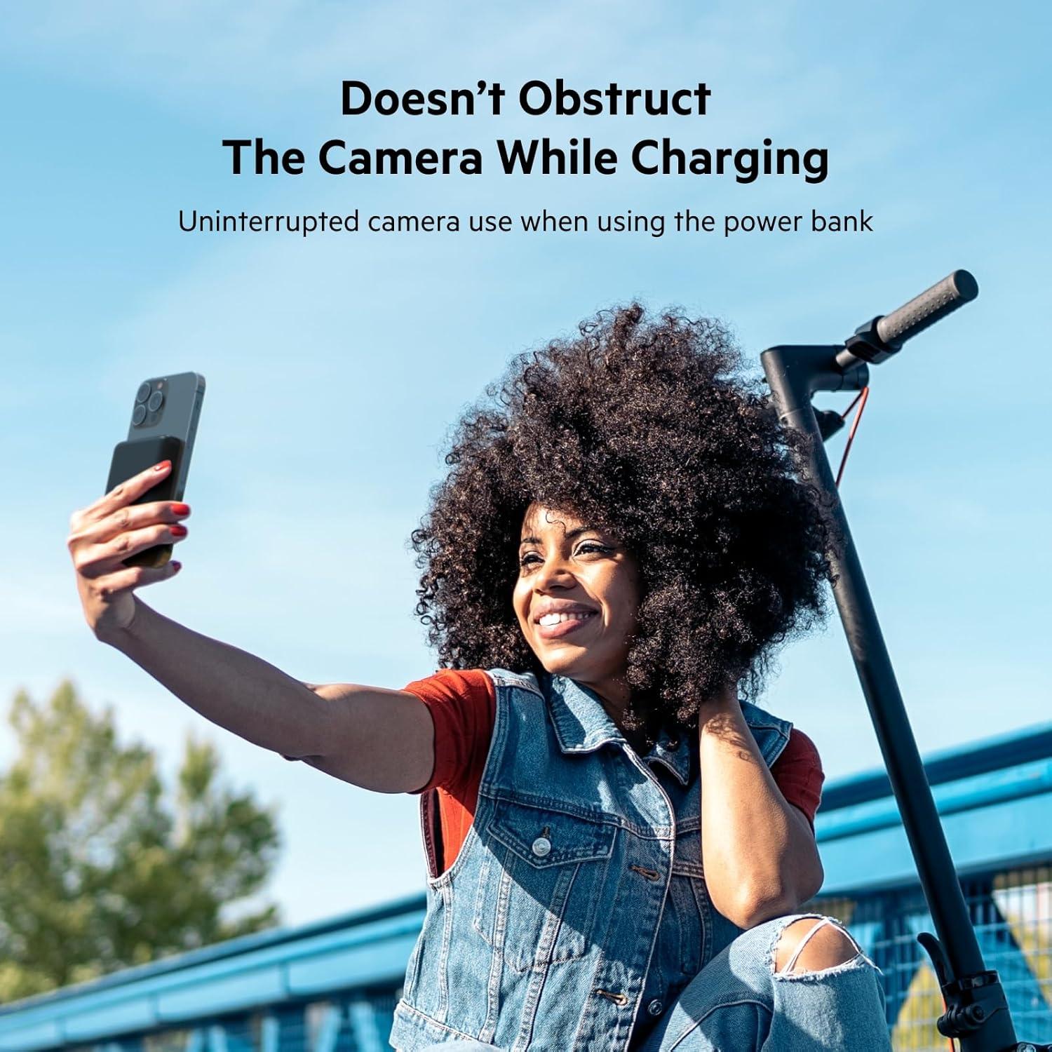 Cargador Portátil Belkin MagSafe 5000 mAh Inalámbrico Negro