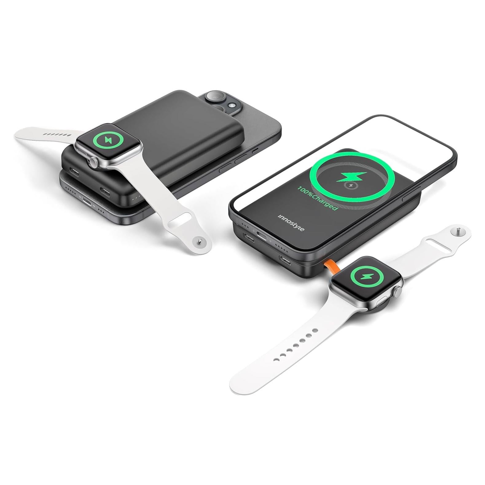 Banco de Poder Magnético 10000mAh para iPhone y Apple Watch