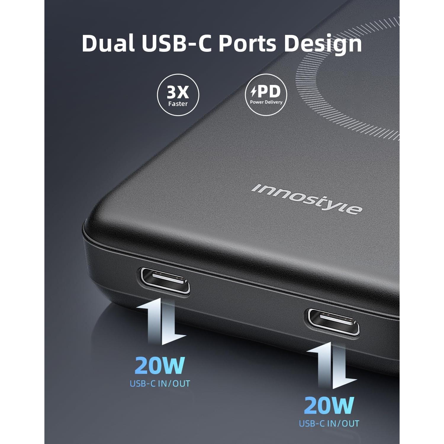 Banco de Poder Magnético 10000mAh para iPhone y Apple Watch