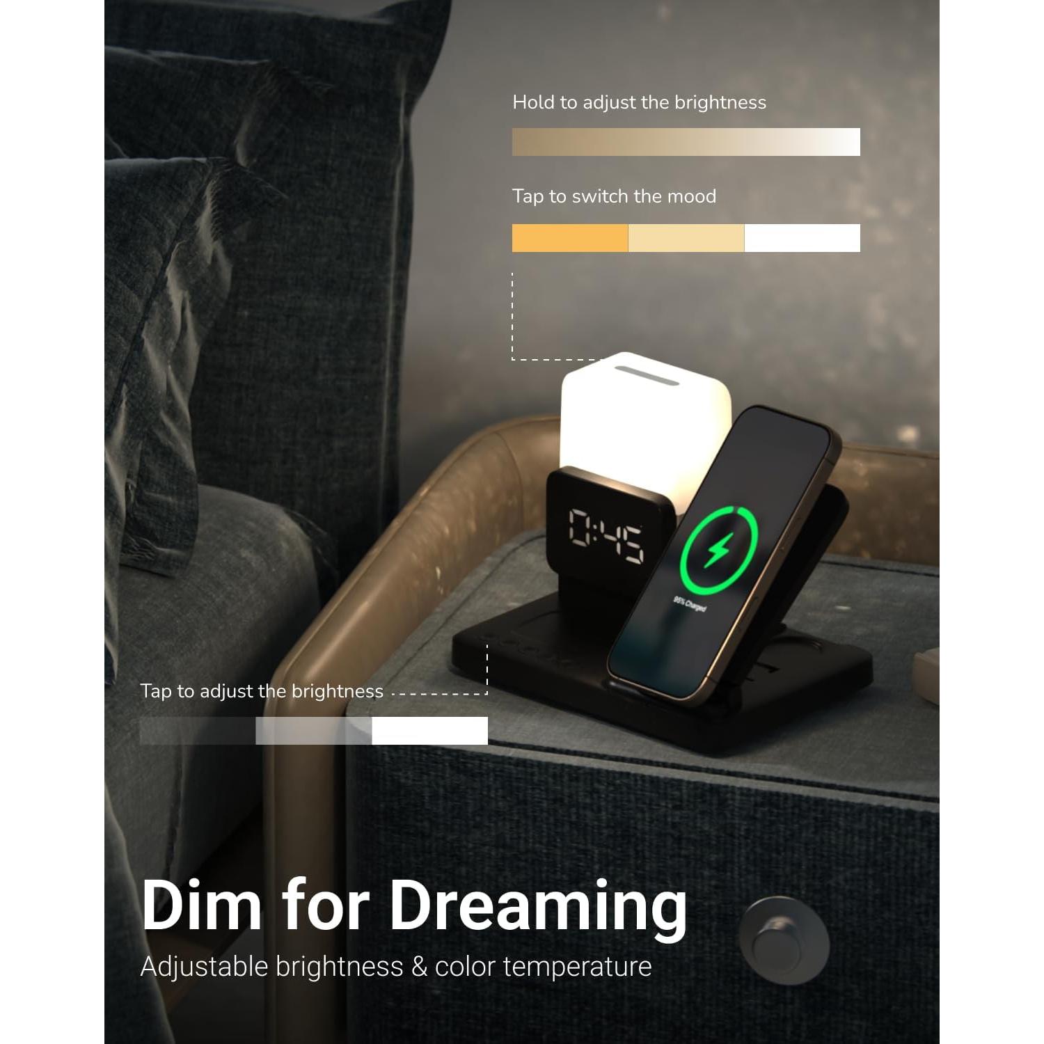 Estación de Carga Inalámbrica M.A.D LAB para Apple y Android