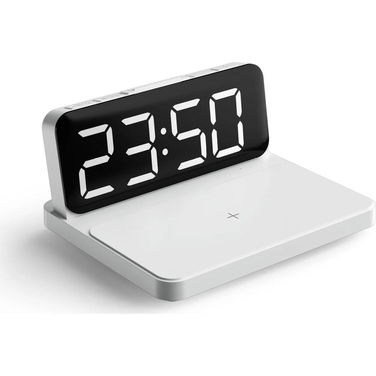 Reloj Despertador Digital HuseeCly Rectangular LED-001