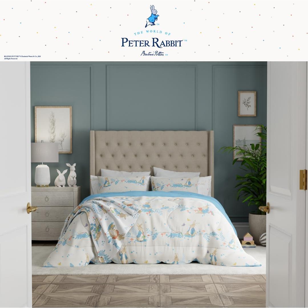 Juego de Cama Franco Peter Rabbit 7 Piezas Microfibra