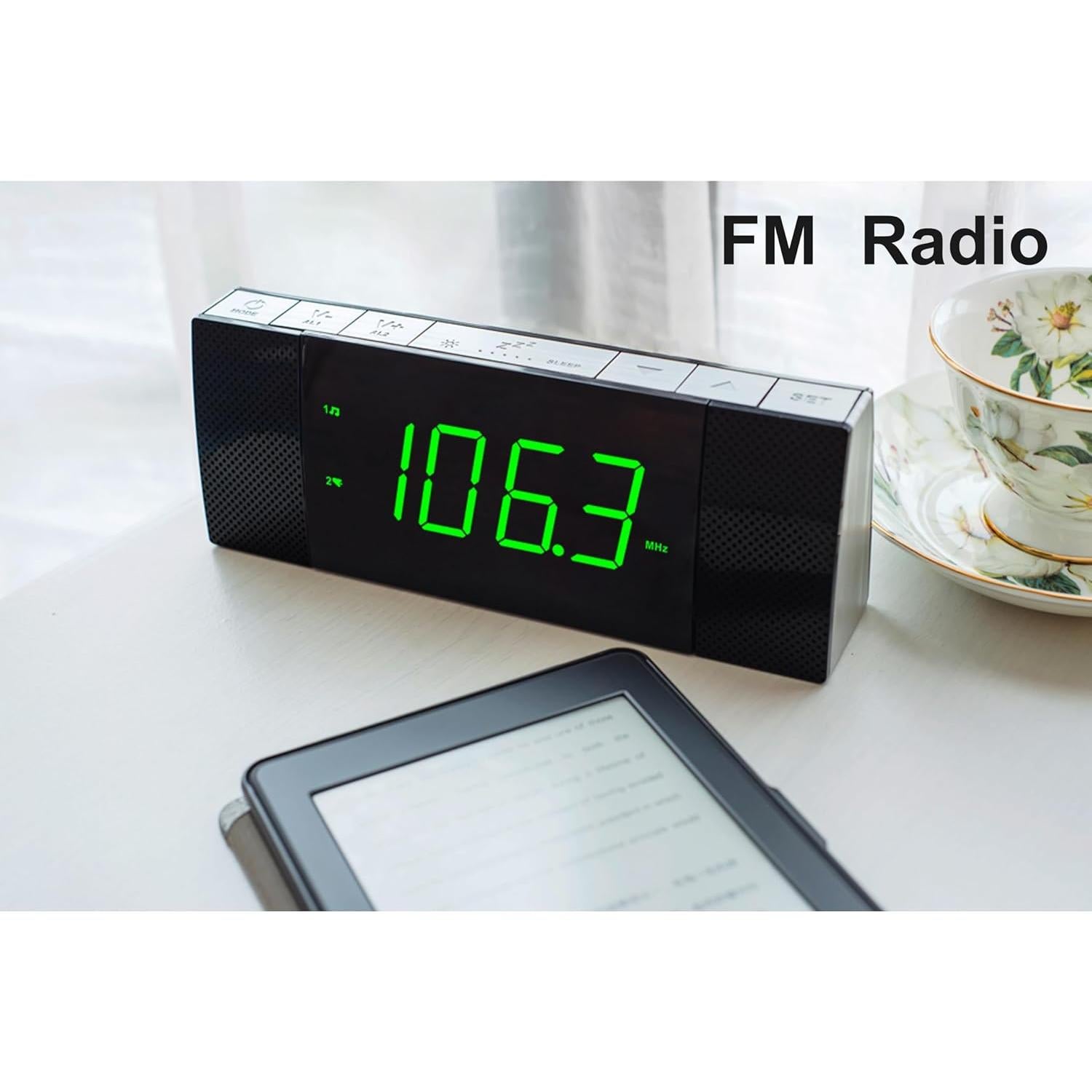 Reloj Despertador iTOMA CKS503U con Bluetooth y Radio FM
