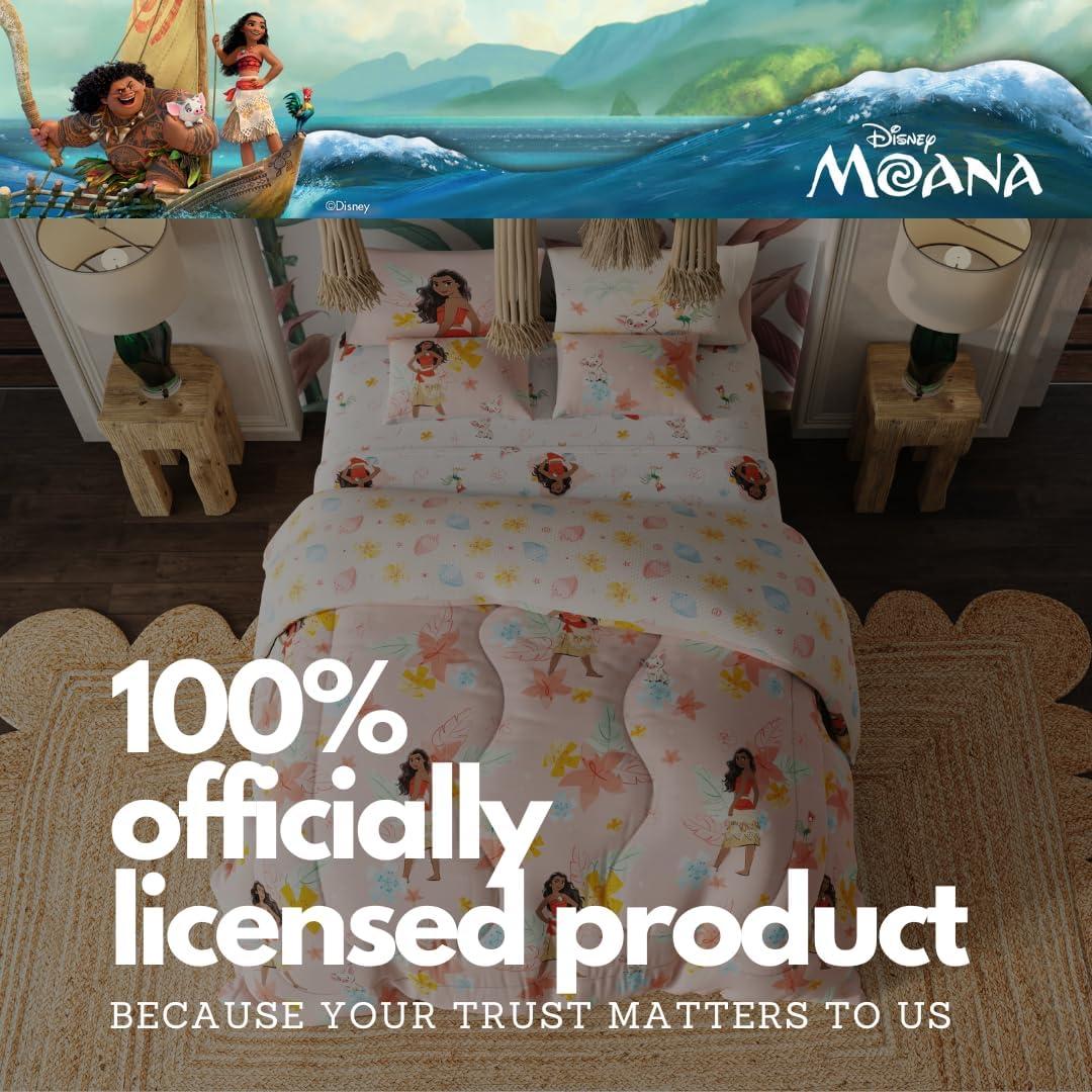 Juego de Ropa de Cama Moana Franco 7 Piezas Tamaño Reina