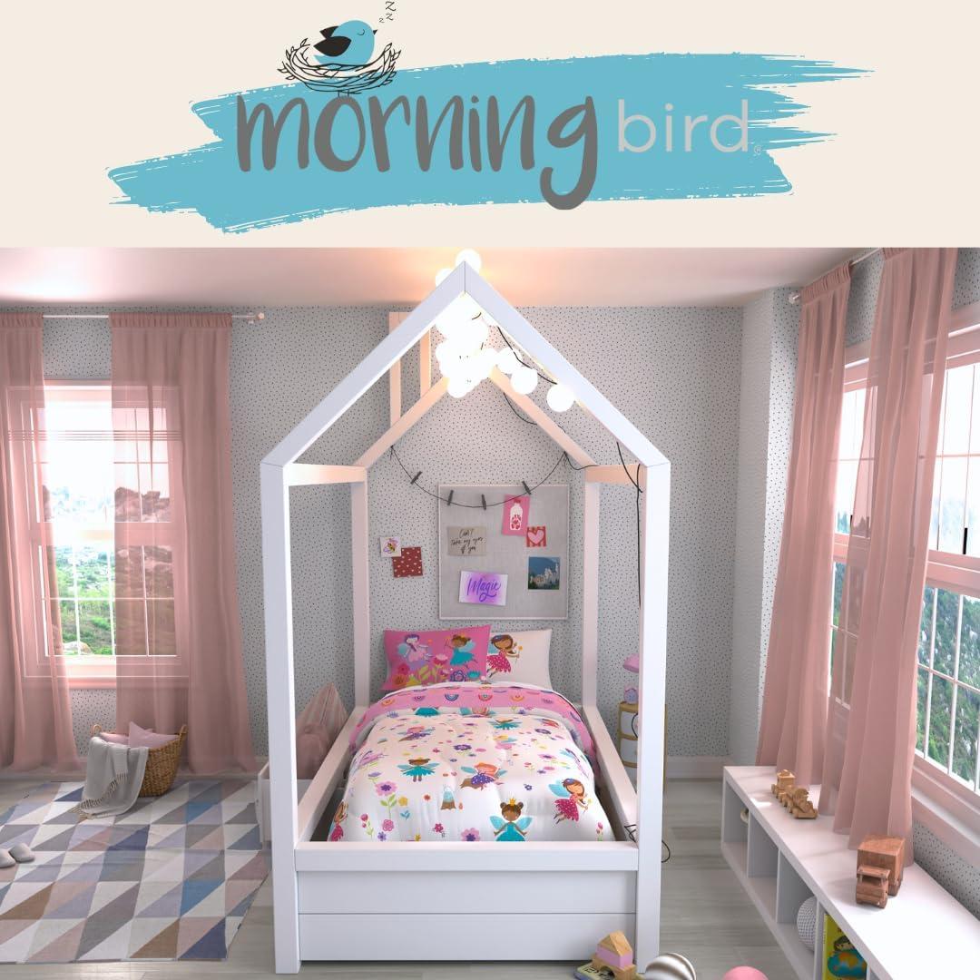 Juego de Cama Franco Hadas Encantadas 5 Piezas Individual