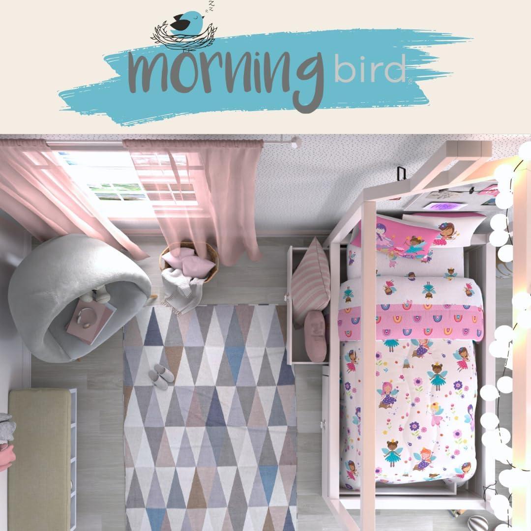 Juego de Cama Franco Hadas Encantadas 5 Piezas Individual