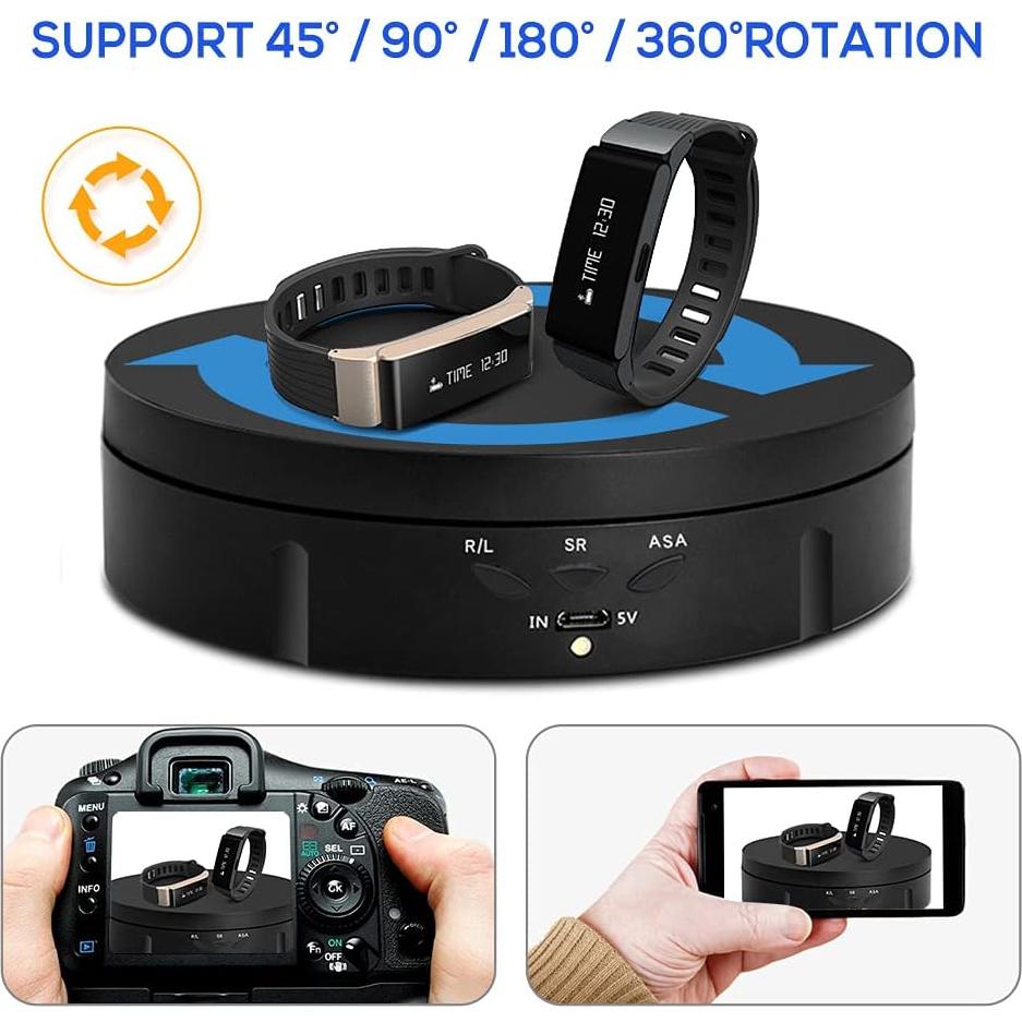 Soporte de Exhibición Rotatorio Motorizado LANPOWAE 10 kg