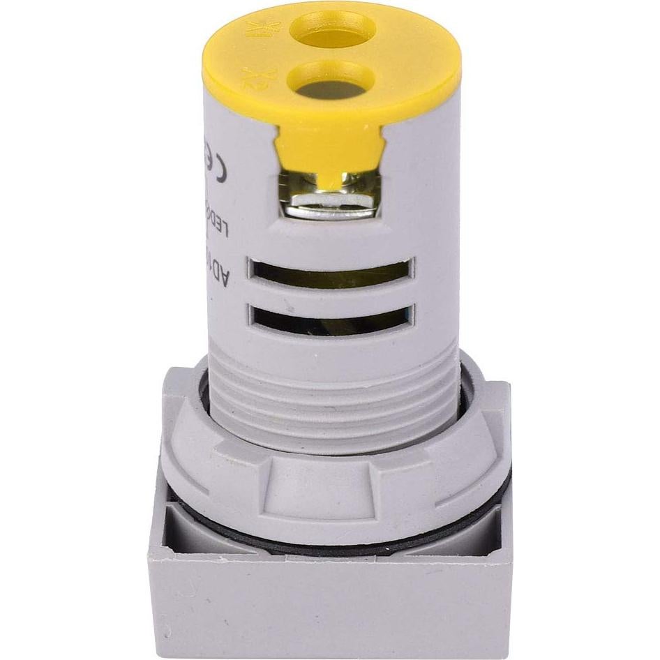 Medidor de Frecuencia LED MOZUO 100-380V 20-75Hz Amarillo