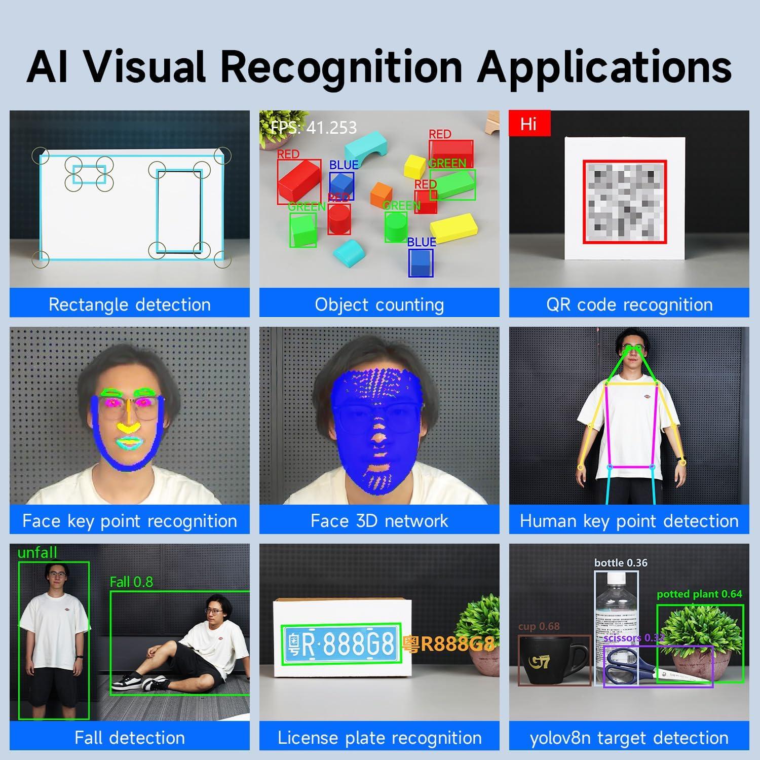 Yahboom K230 Placa de Desarrollo AI 1.6GHz 1GB RAM 2.4" LCD