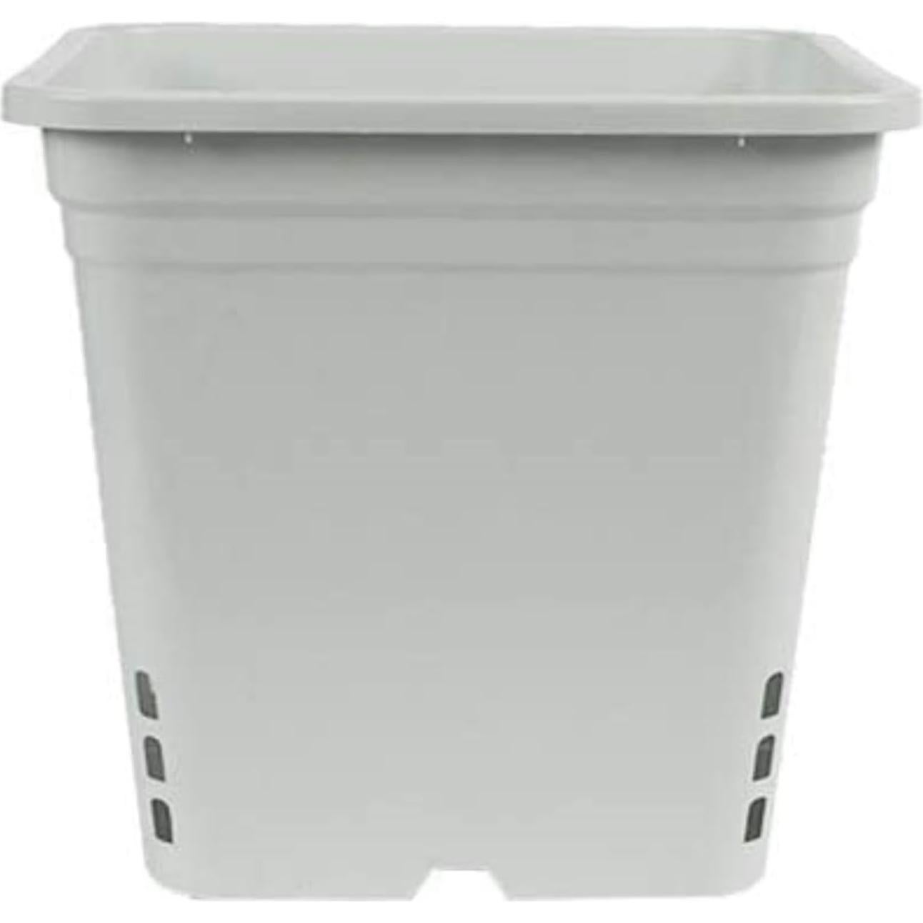 Maceta Cuadrada Alta SUNPACK Blanca 30.48 cm Paquete de 24