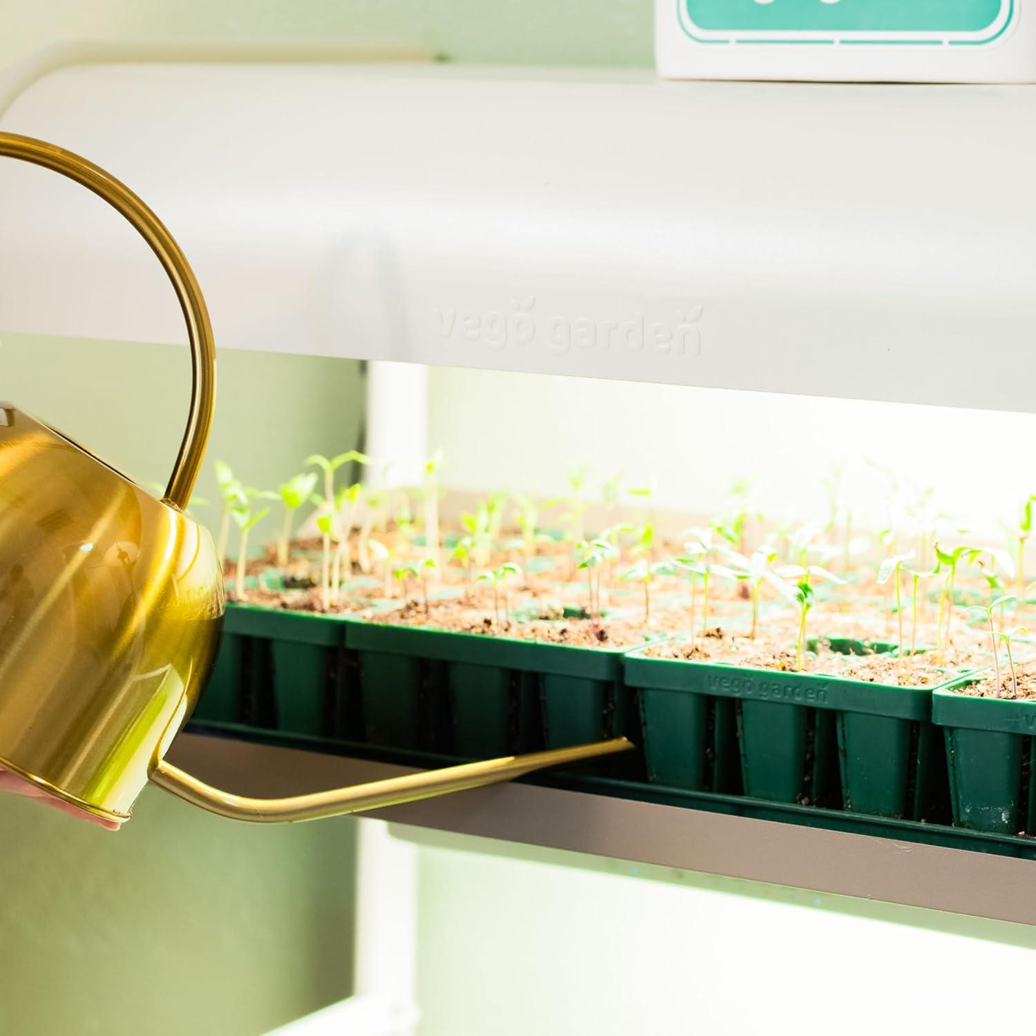 Estante para Plantas con Luz de Crecimiento Vego 4 Niveles