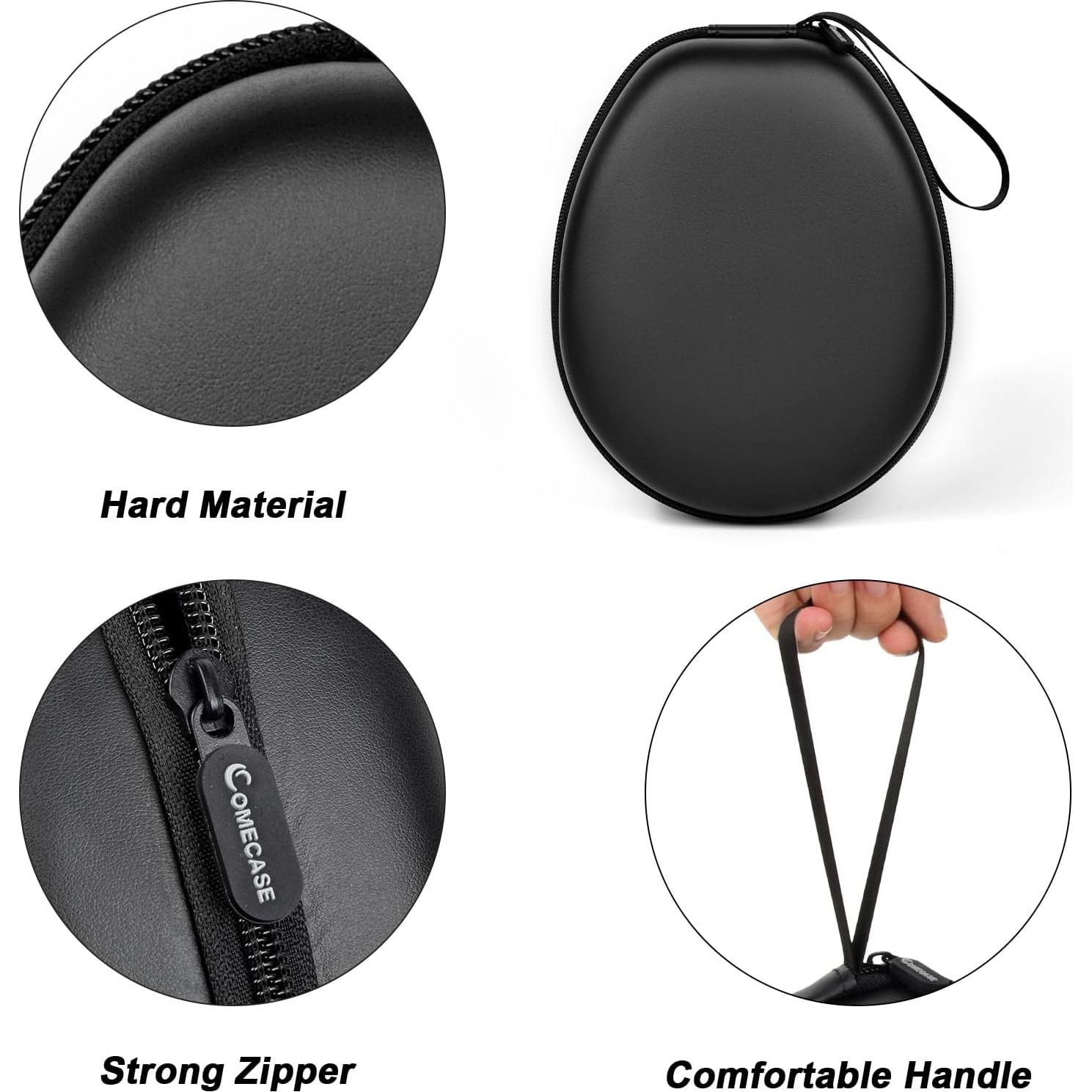 Estuche Universal Comecase para Auriculares Inalámbricos Negro