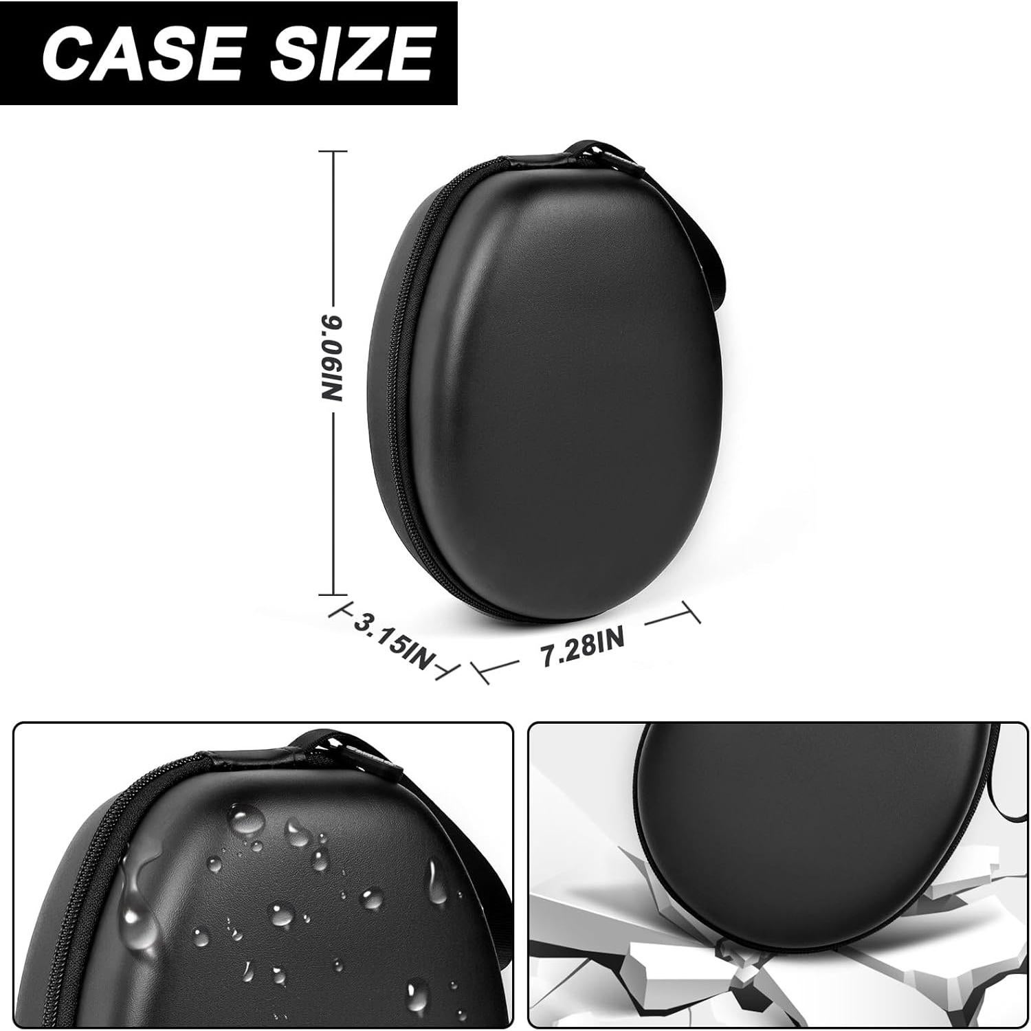 Estuche Universal Comecase para Auriculares Inalámbricos Negro