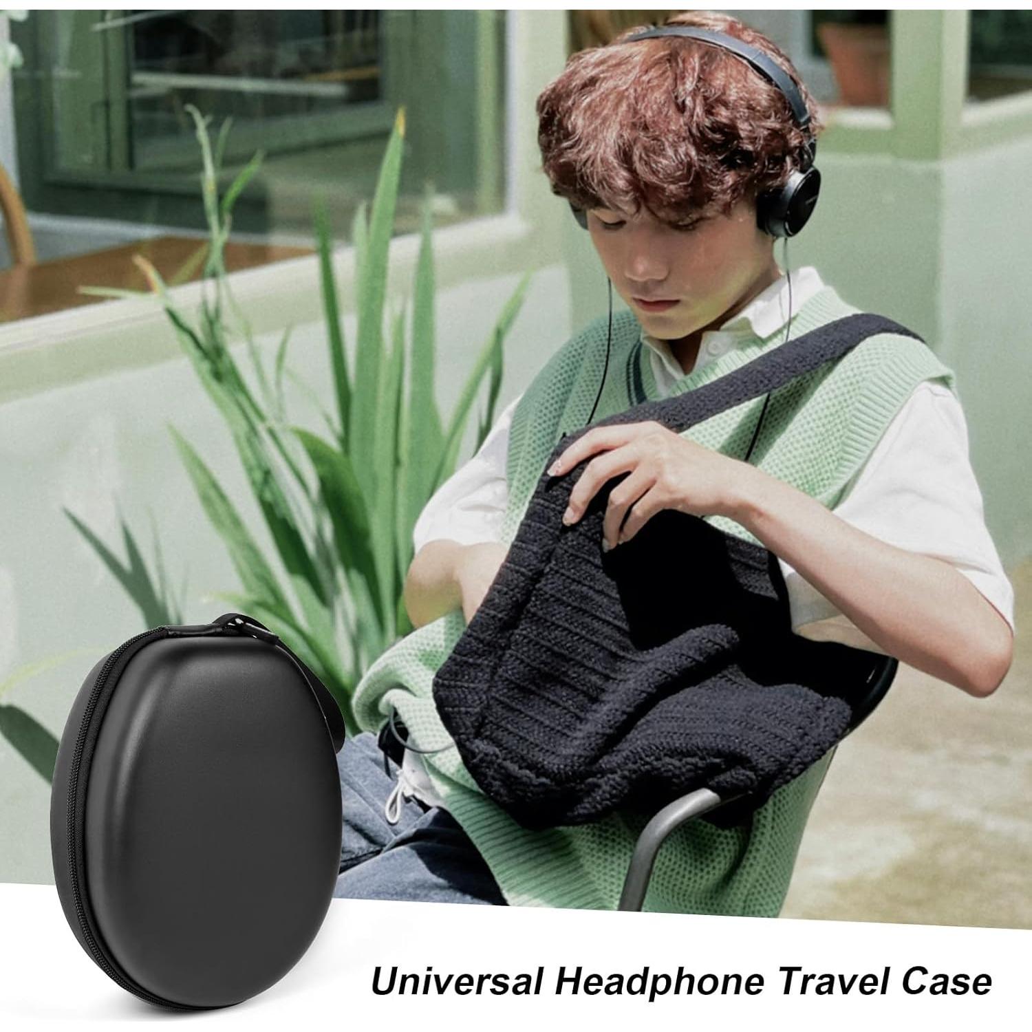 Estuche Universal Comecase para Auriculares Inalámbricos Negro
