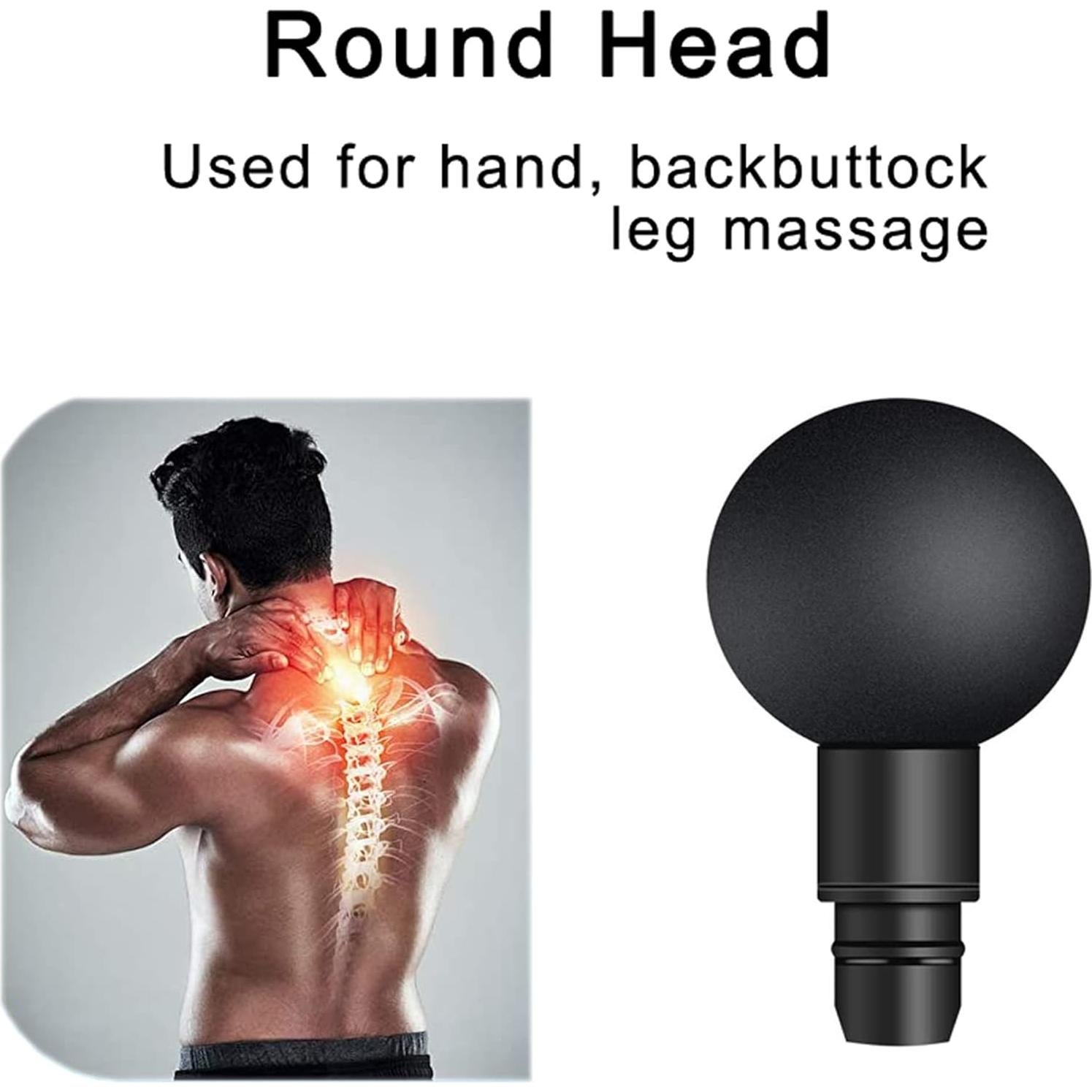 Cabezas de Masaje para Pistola Hypervolt Go - 4 Piezas