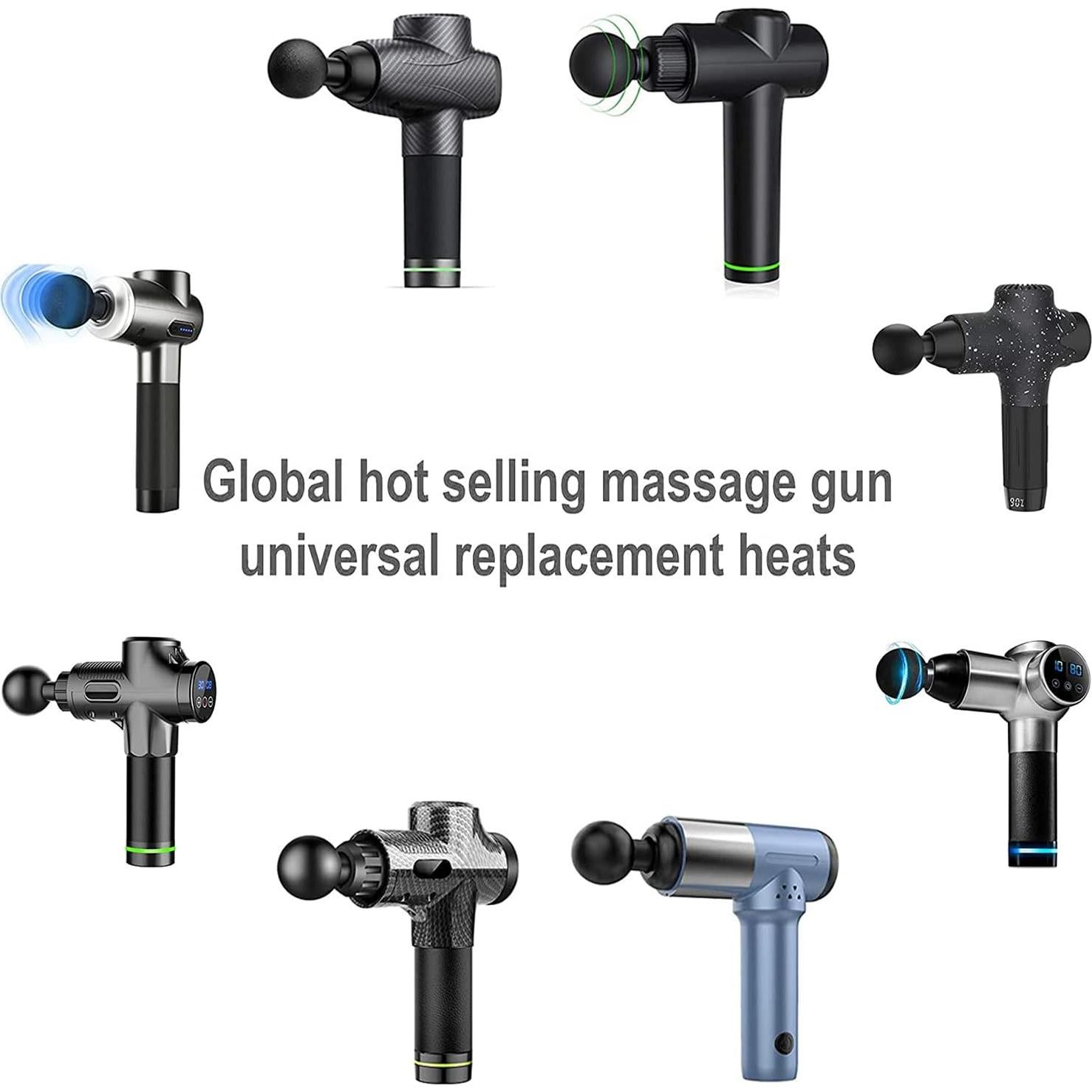 Cabezas de Masaje para Pistola Hypervolt Go - 4 Piezas