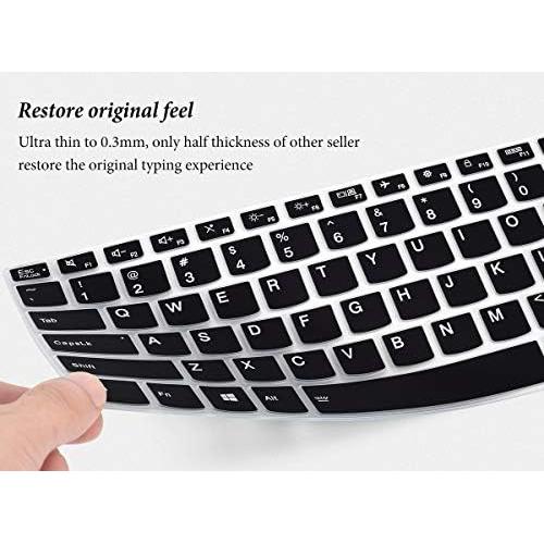 Cubierta de Teclado CASEDAO para Lenovo Yoga 7i 5i 14" Negro