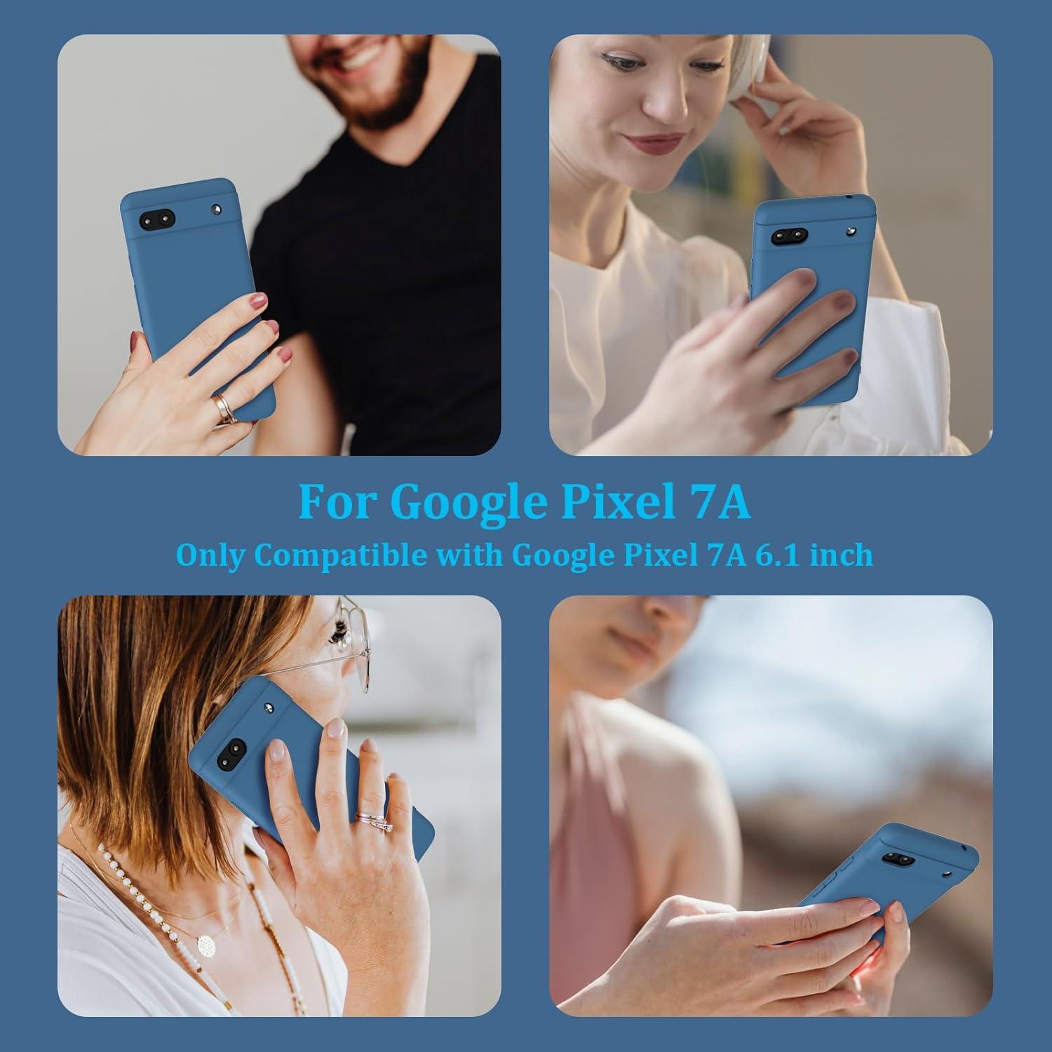 Funda Google Pixel 7A Neseovge + 3 Protectores Pantalla
