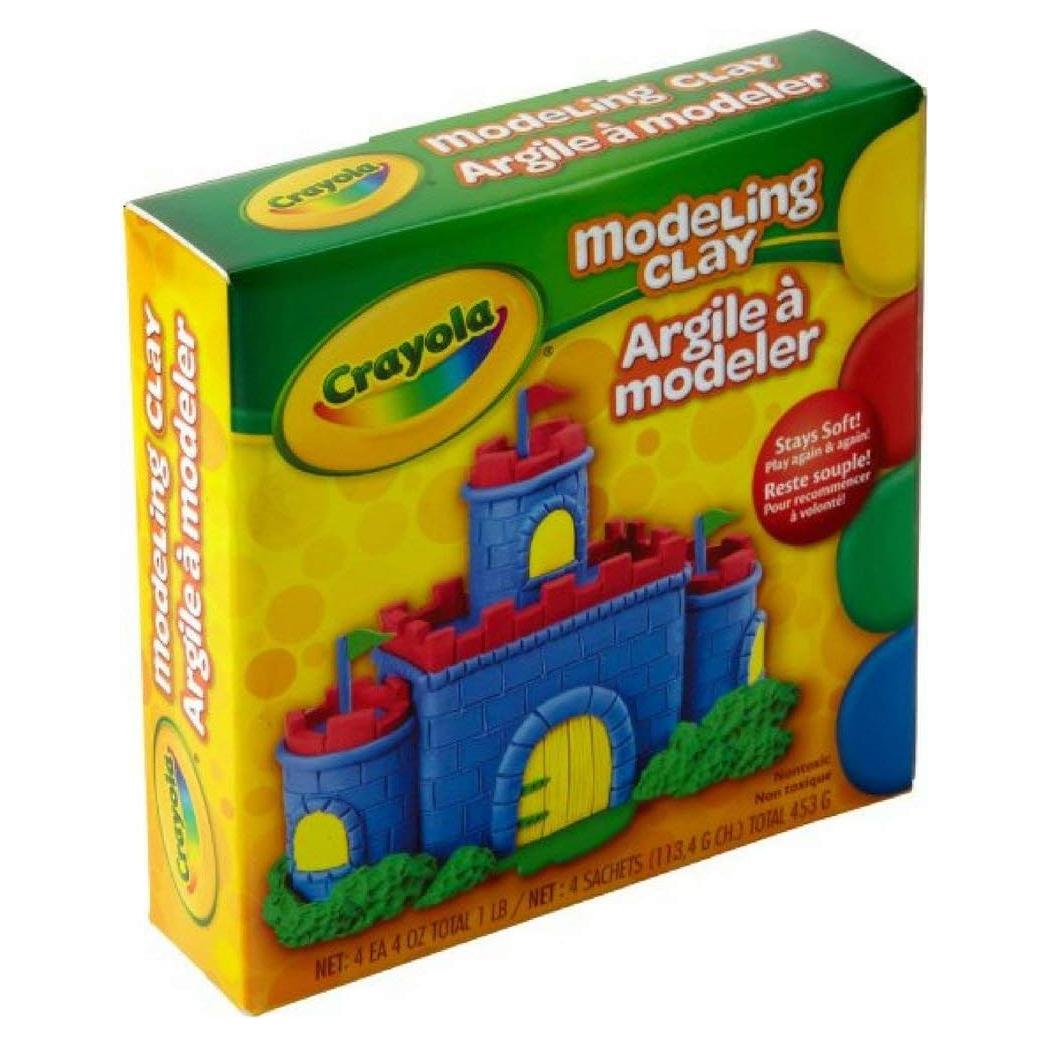 Arcilla para Modelar Crayola 0,45 kg (Paquete de 6)