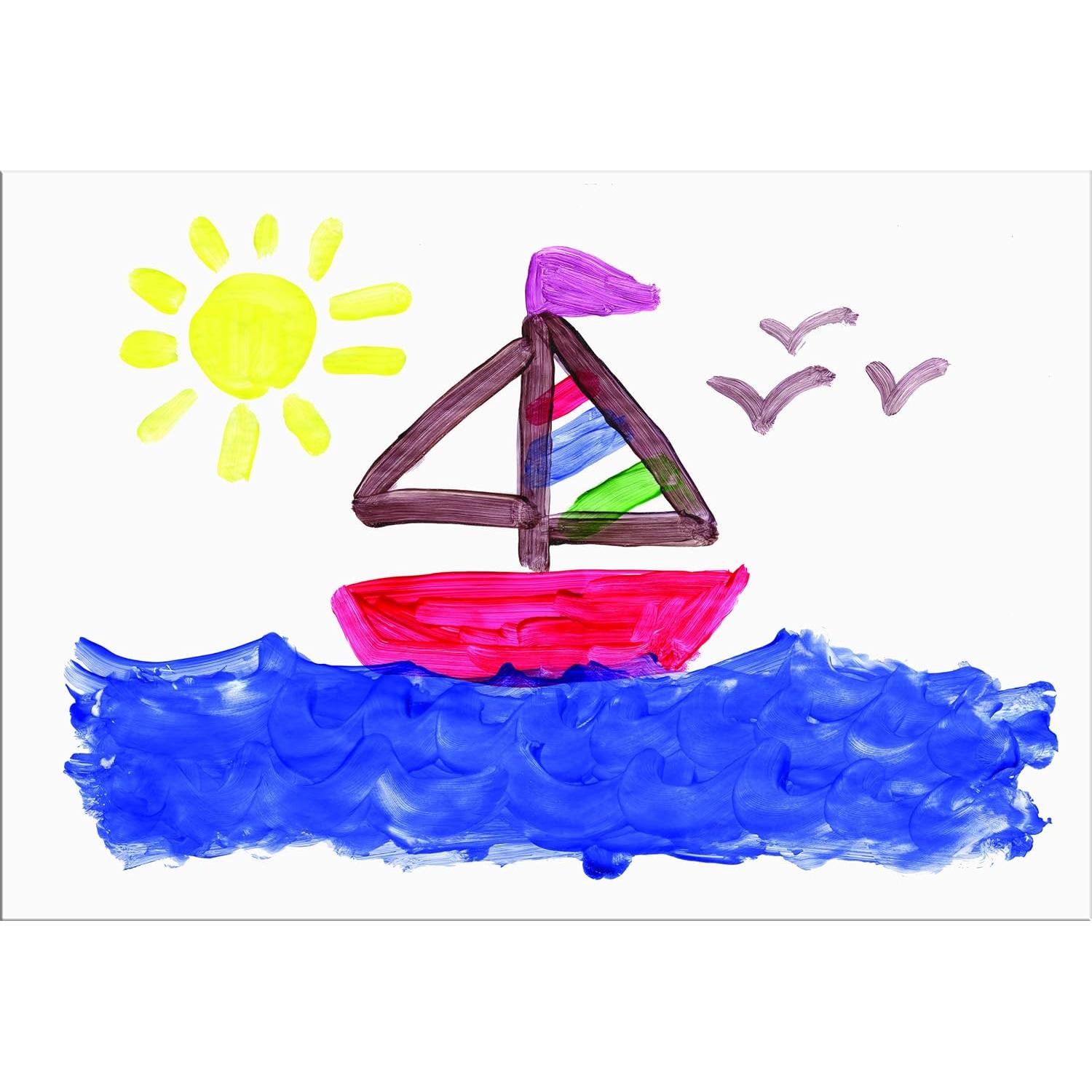 Papel para pintura con dedos Prang 100 hojas 27,94x40,64cm