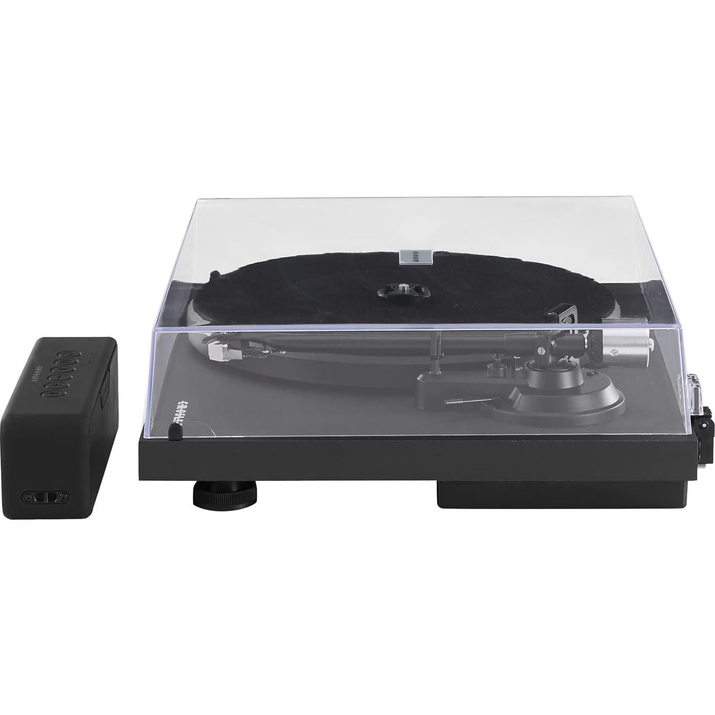 Tocadiscos Bluetooth Crosley C-Series con Altavoz S-300 Negro