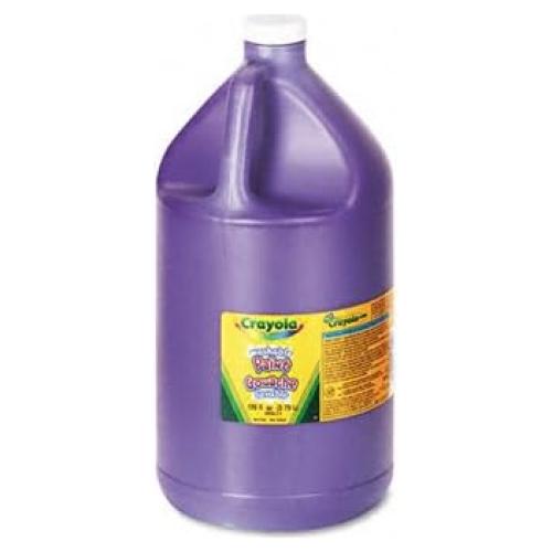 Pintura Lavable Crayola 3,79L Violeta Gel Mate No Tóxico