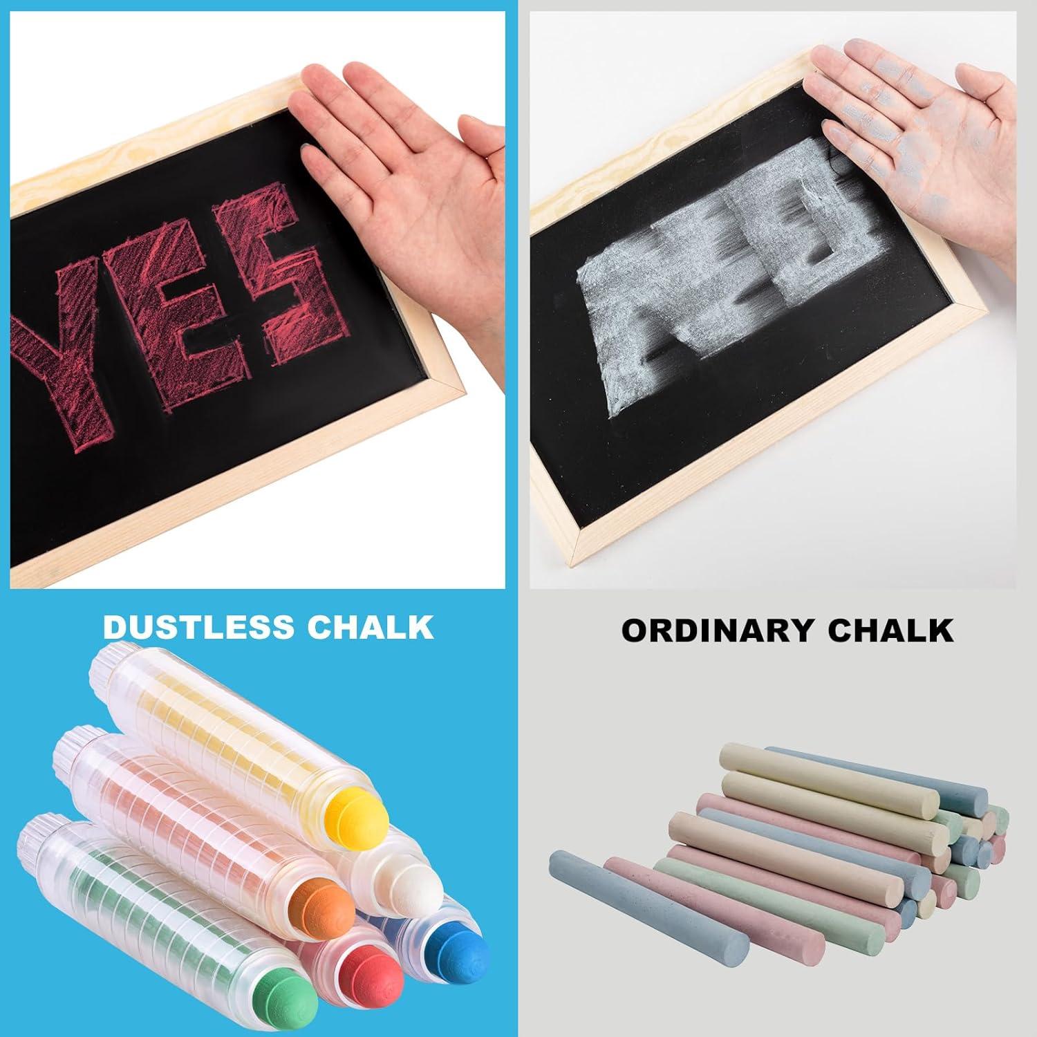 Tiza Lavable para Aceras ZHBDMGK 6 Colores con Soporte