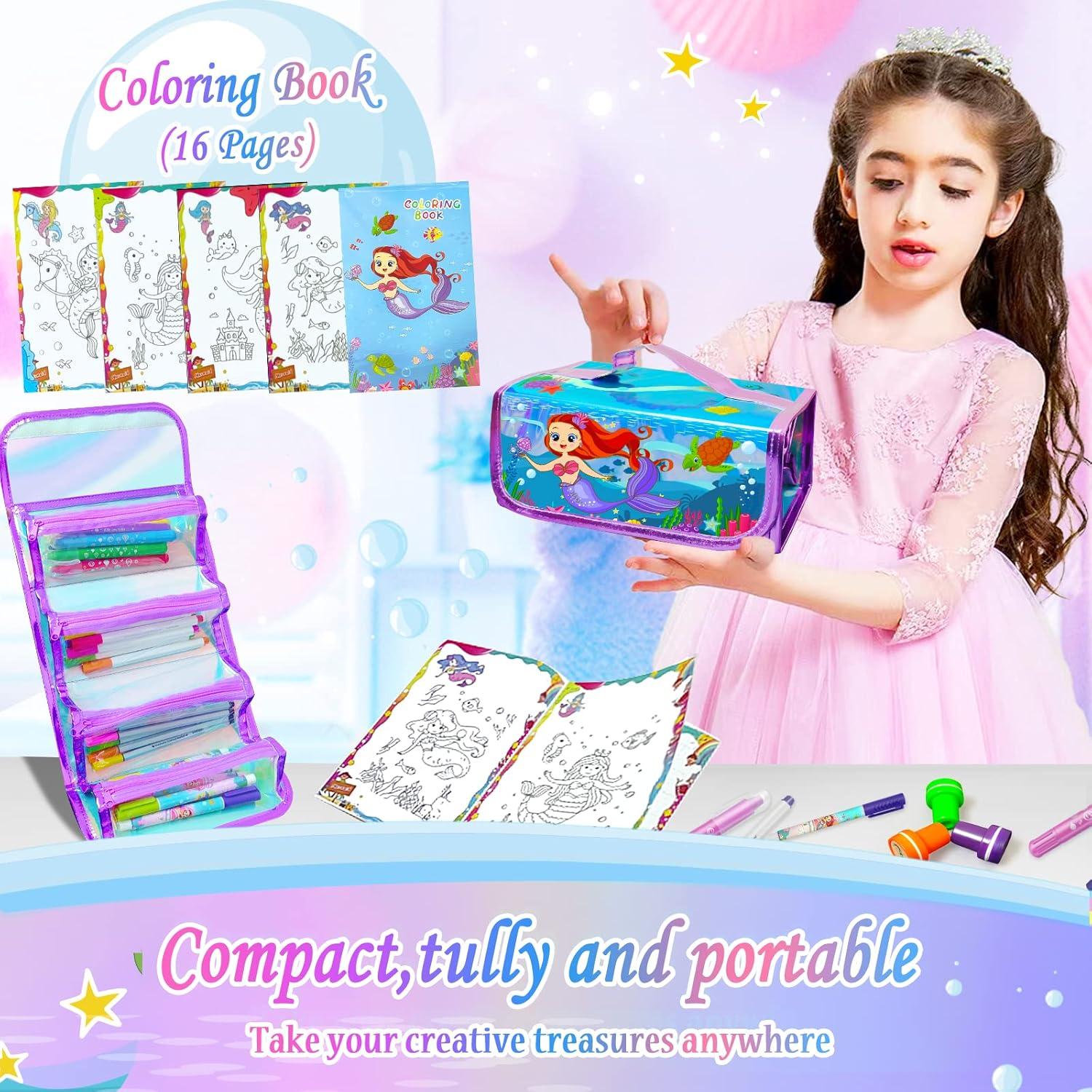 Juego de Marcadores Lavables Weirtoya con Aroma Frutal 56 PCS