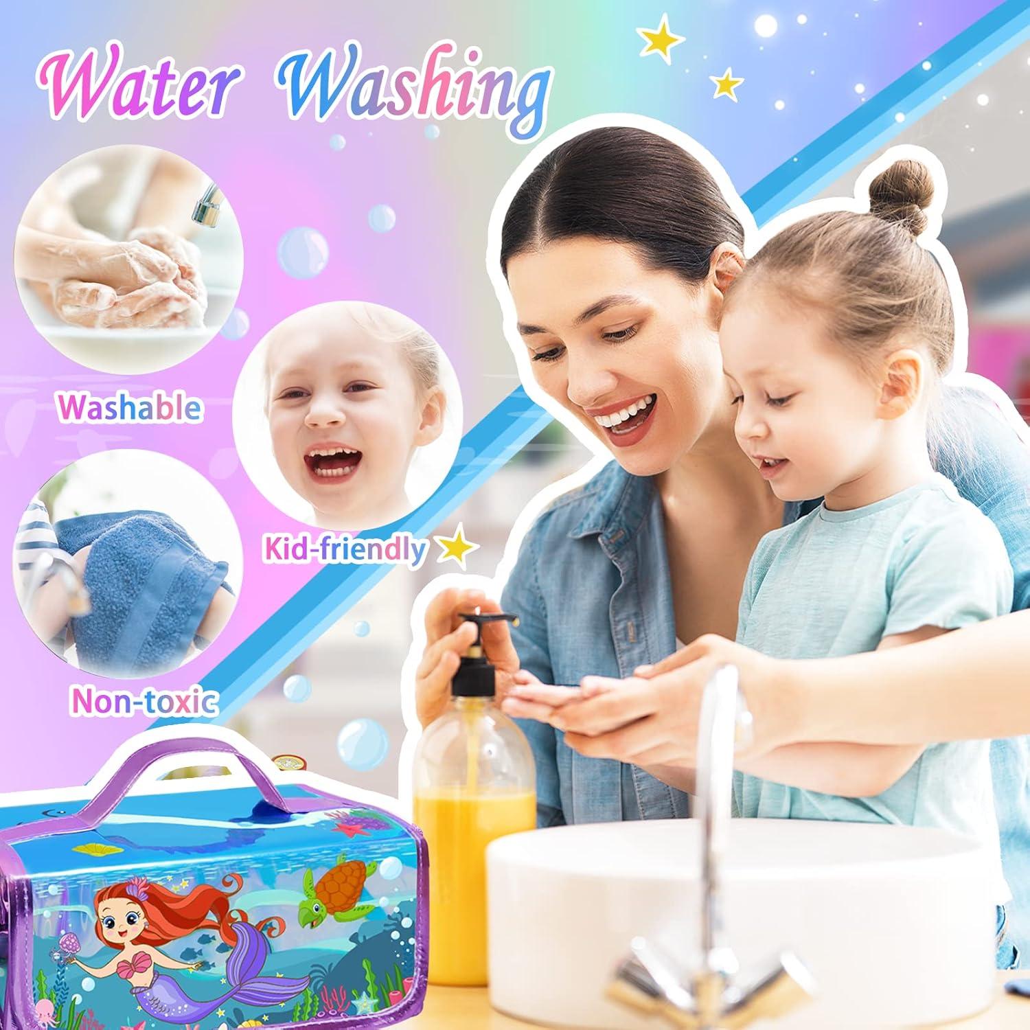 Juego de Marcadores Lavables Weirtoya con Aroma Frutal 56 PCS