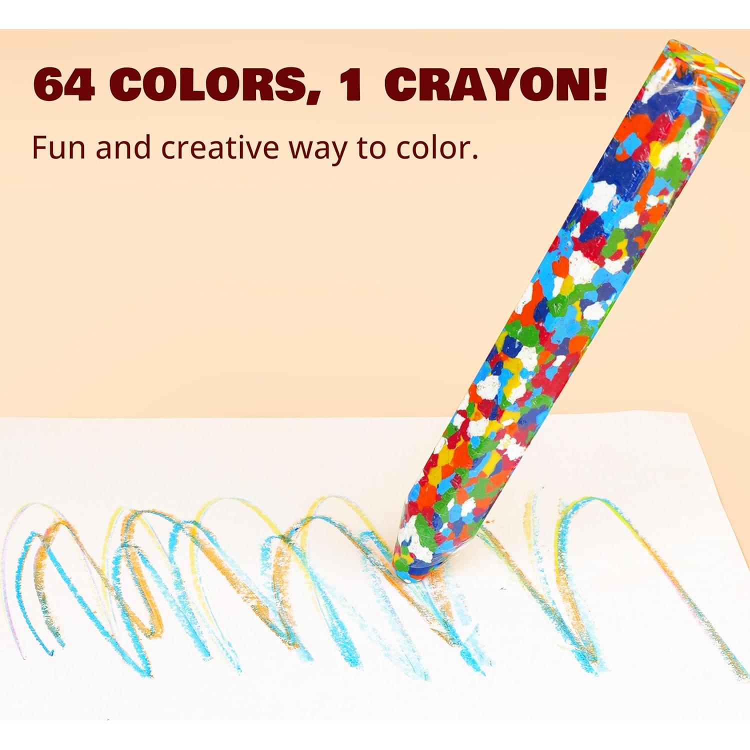Crayones Gigantes Multicolor Rokt&razo 2PC 20,32 cm