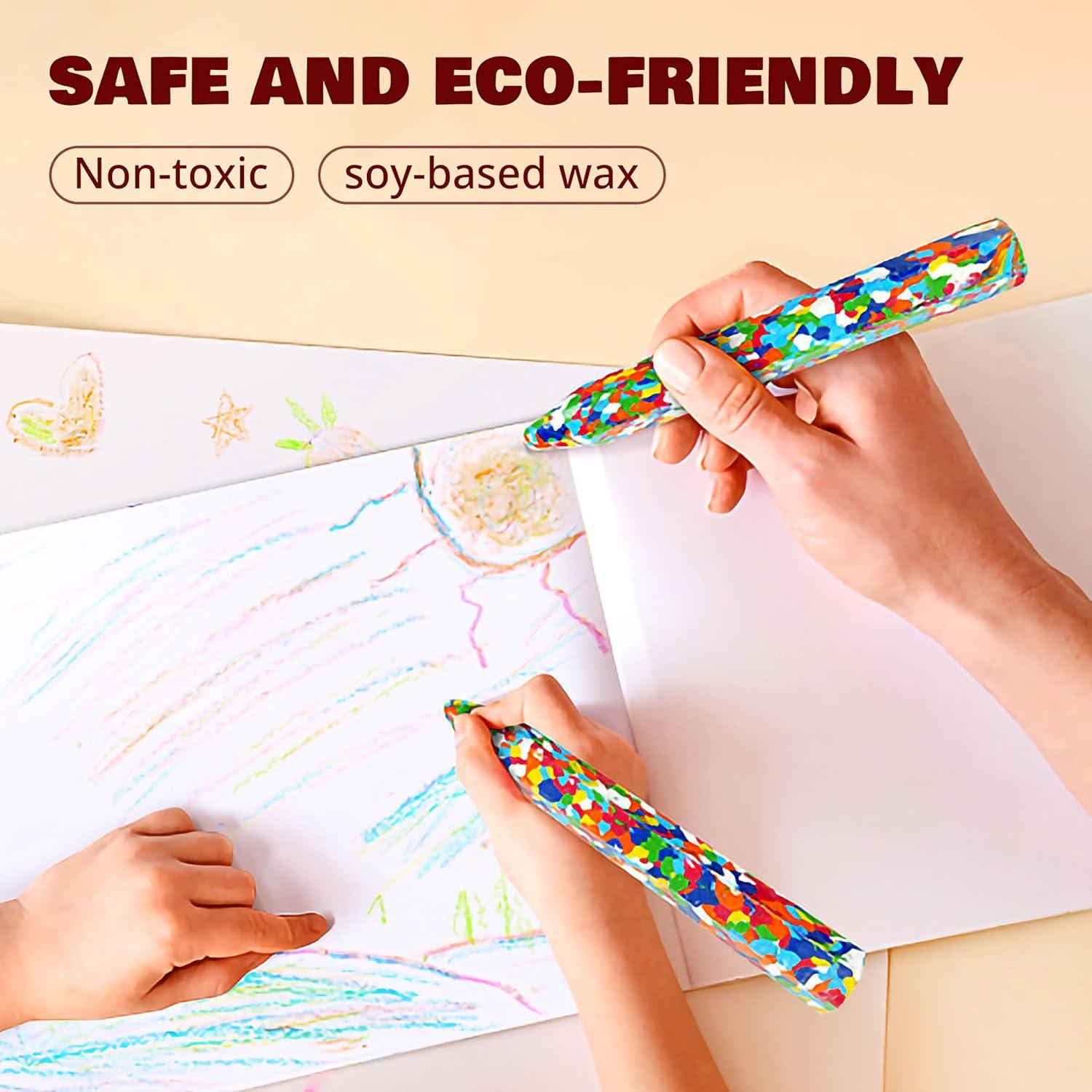 Crayones Gigantes Multicolor Rokt&razo 2PC 20,32 cm